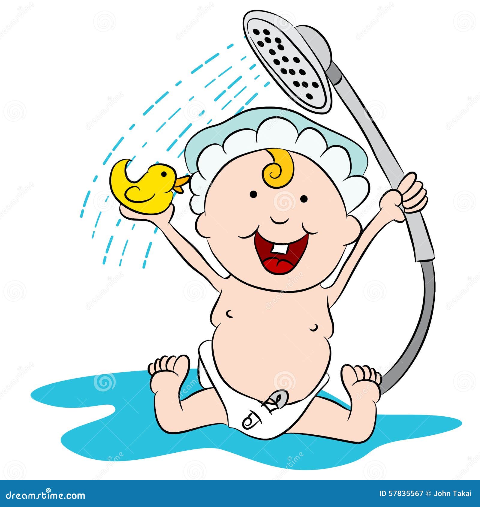 Cartoon Baby Shower stock vector. Illustration of clipart - 57835567 Cartoon Baby Shower stock vector. Illustration of clipart - 57835567