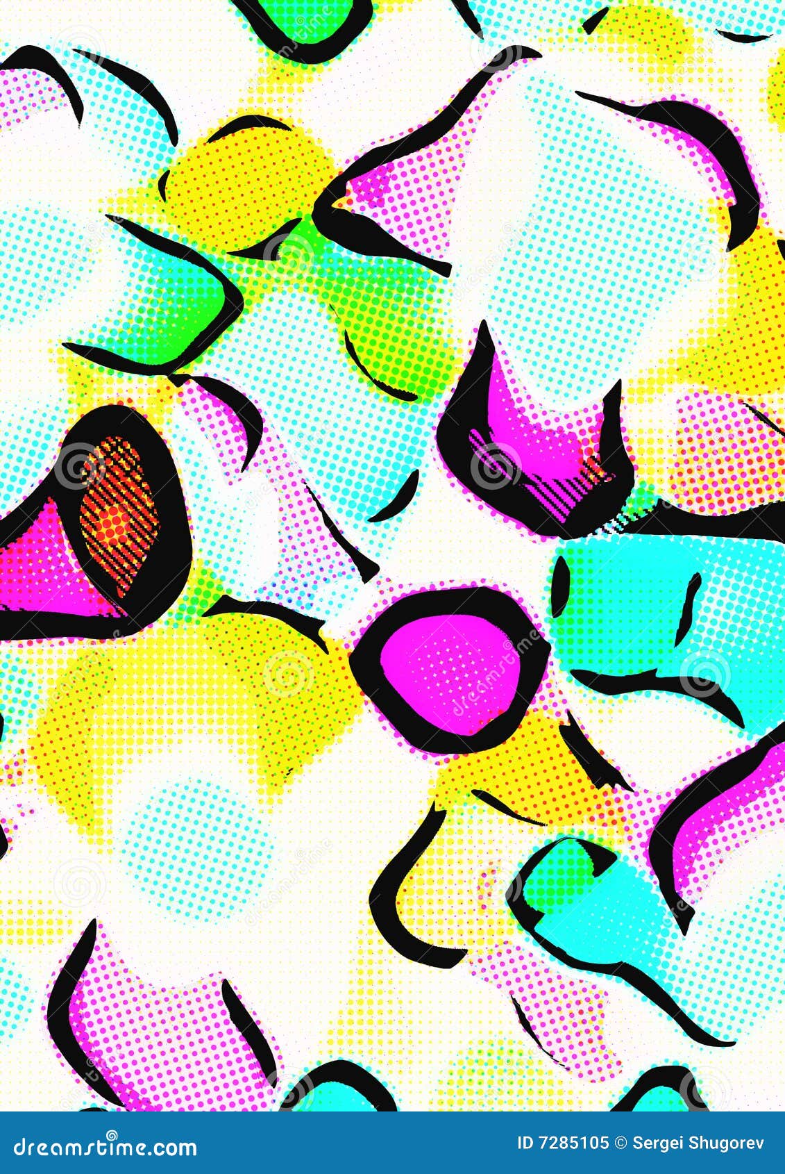 Cartoon background stock illustration. Illustration of lighting - 7285105