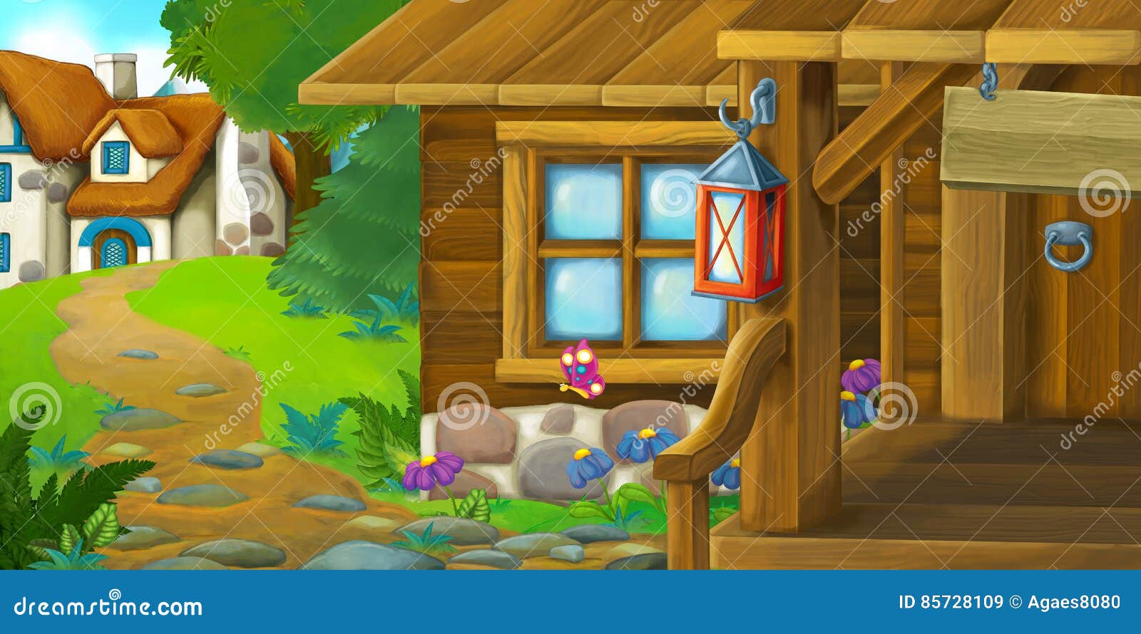 Cartoon Background of an Old Houses - Village in the Meadow Stock Illustration - Illustration of butterfly, anime: 85728109 Cartoon Background of an Old Houses - Village in the Meadow Stock Illustration - Illustration of butterfly, anime: 85728109