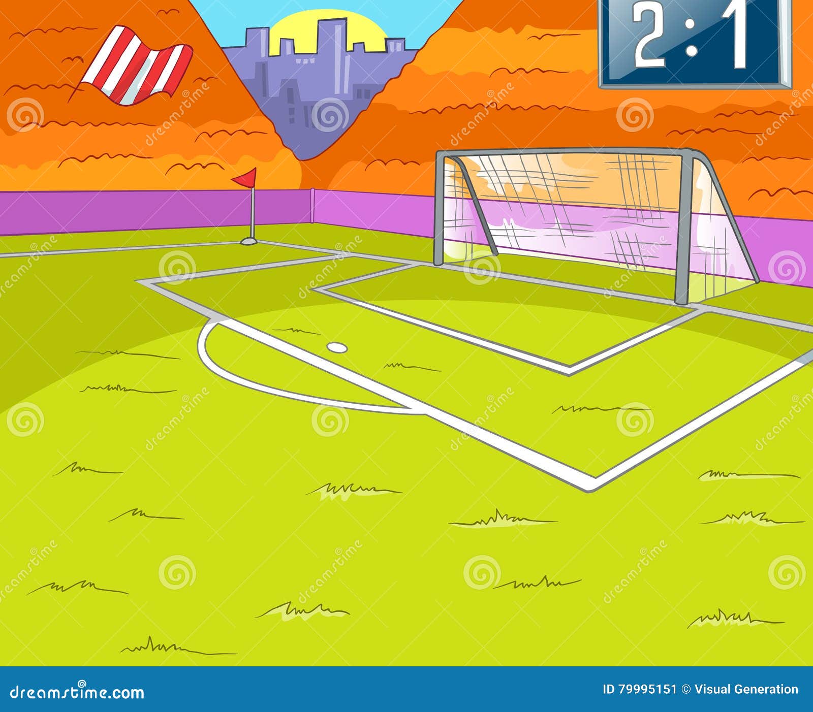 Cartoon Background of Soccer Stadium. Stock Illustration - Illustration of leisure, gate: 79995151 Cartoon Background of Soccer Stadium. Stock Illustration - Illustration of leisure, gate: 79995151