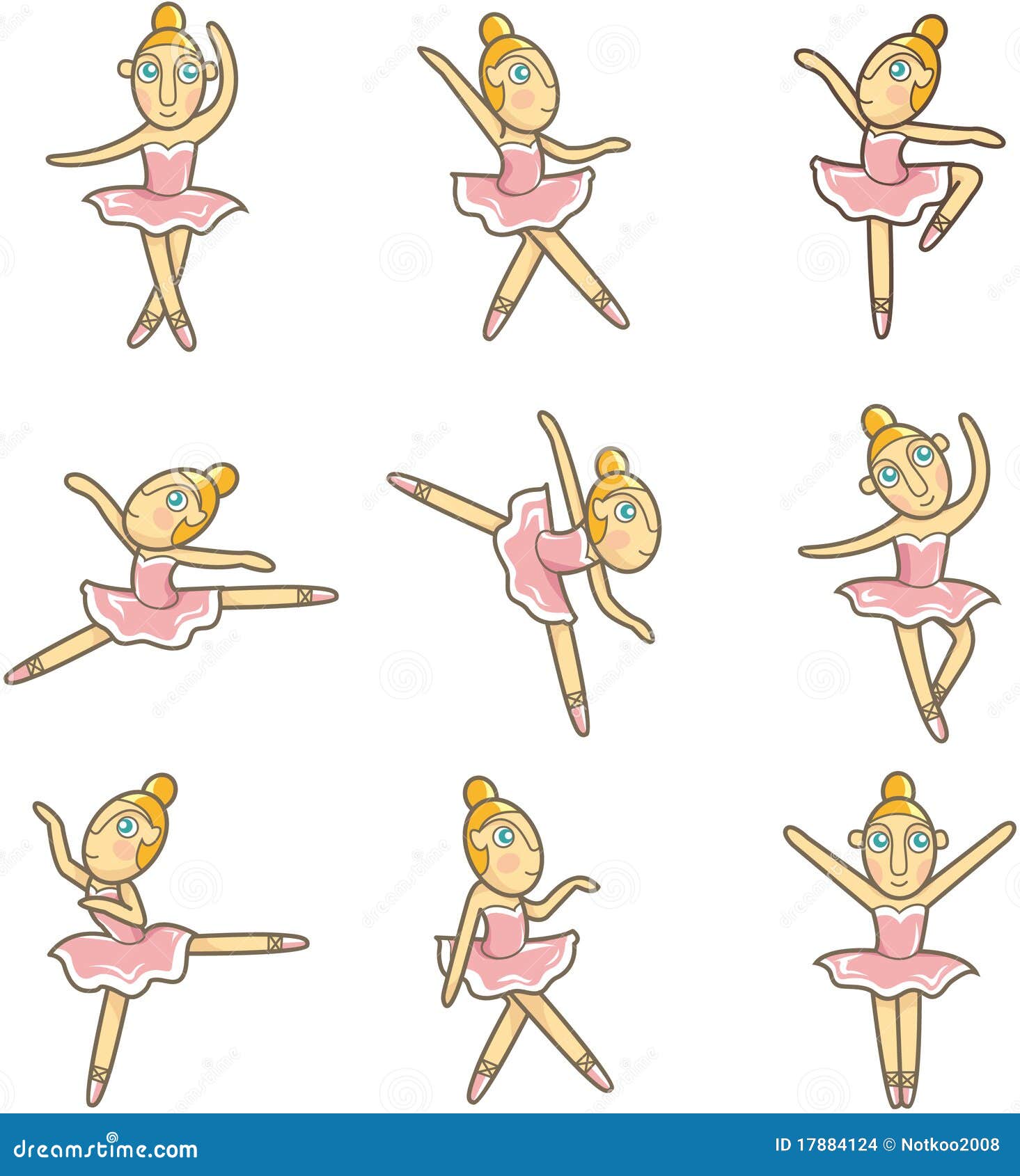 Cartoon Ballet icon stock illustration. Illustration of dance - 17884124