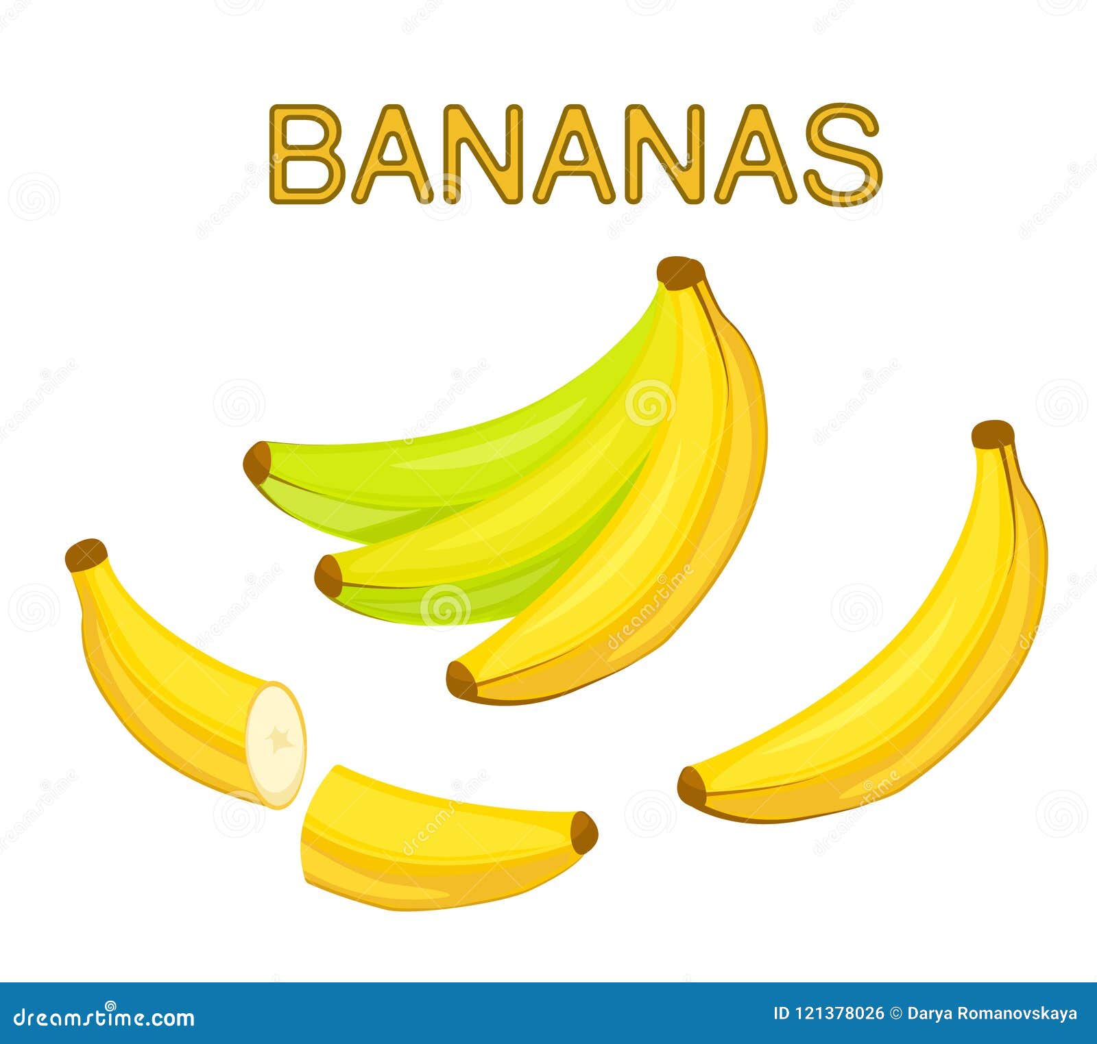 Banana Cut Half Stock Illustrations 1 077 Banana Cut Half Stock Illustrations Vectors Clipart Dreamstime