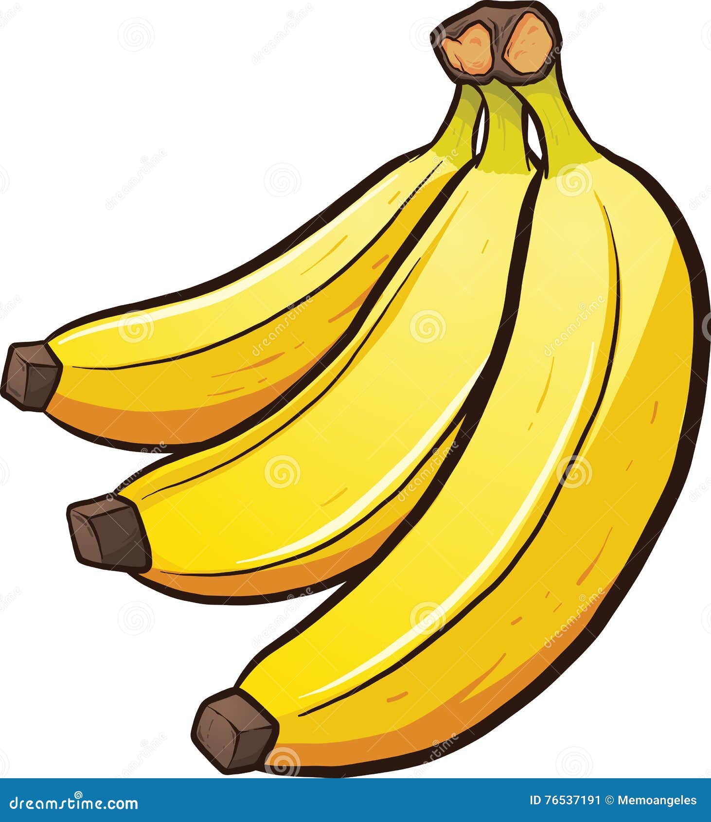 cartoon bananas