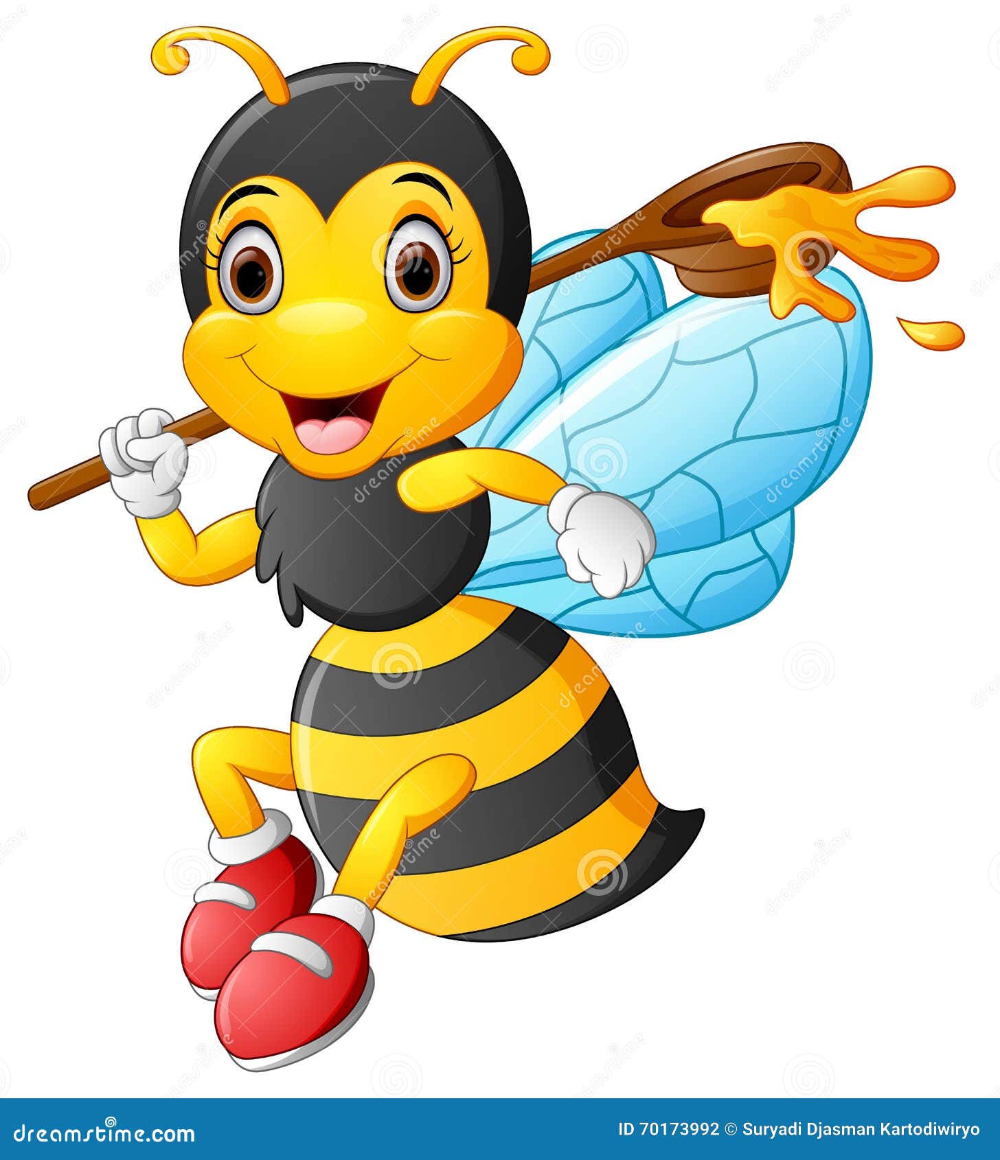 https://thumbs.dreamstime.com/z/cartoon-bee-holding-scoop-honey-illustration-70173992.jpg
