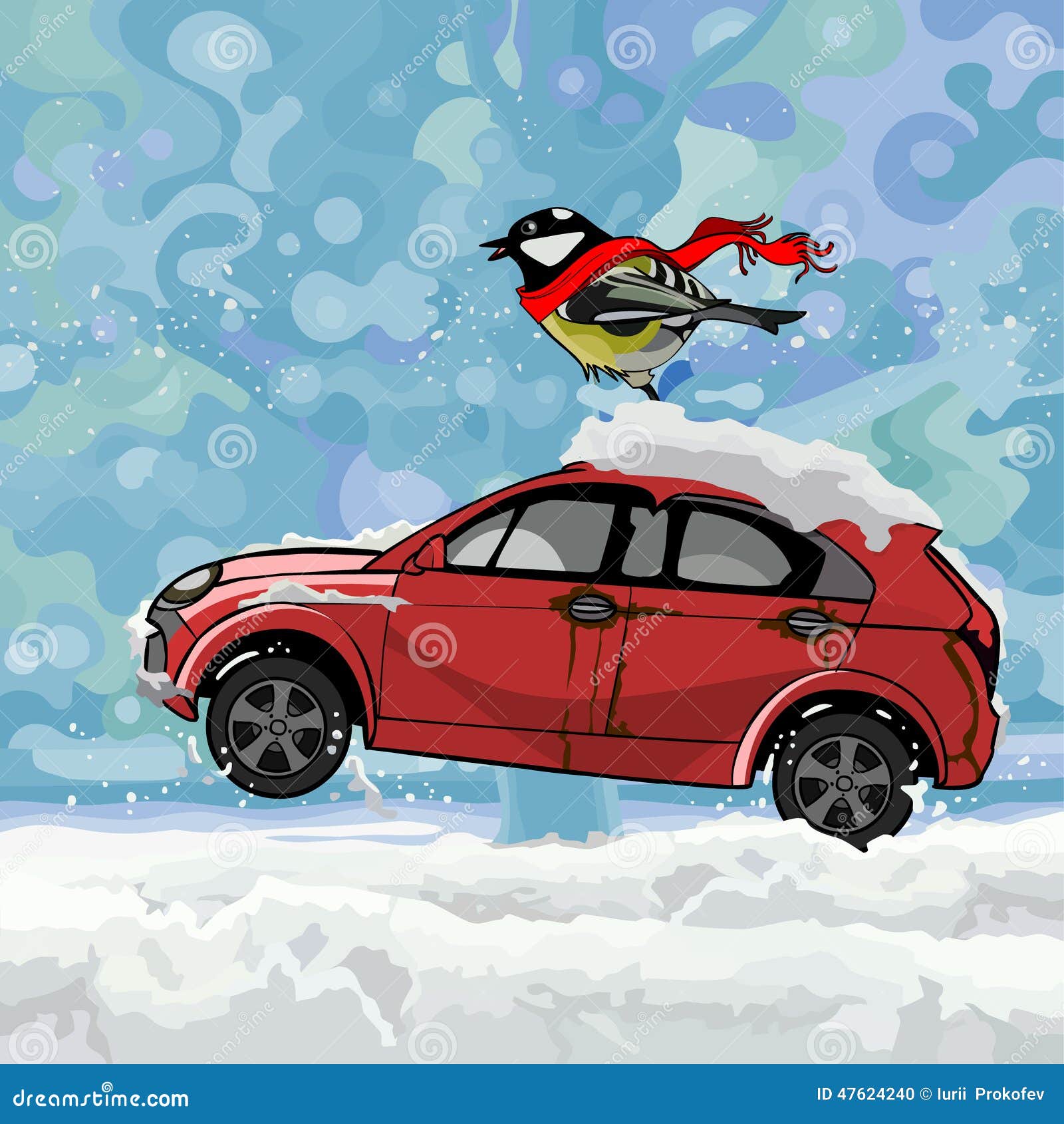 clipart cars in snow - photo #22