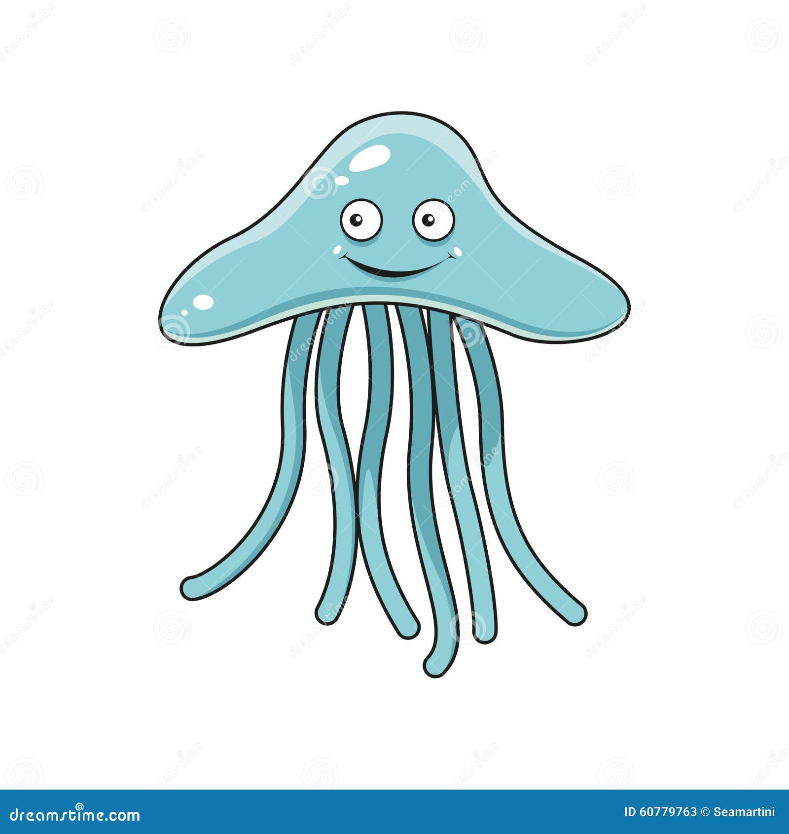 Blue Jellyfish Stock Illustrations 7 575 Blue Jellyfish Stock Illustrations Vectors Clipart Dreamstime
