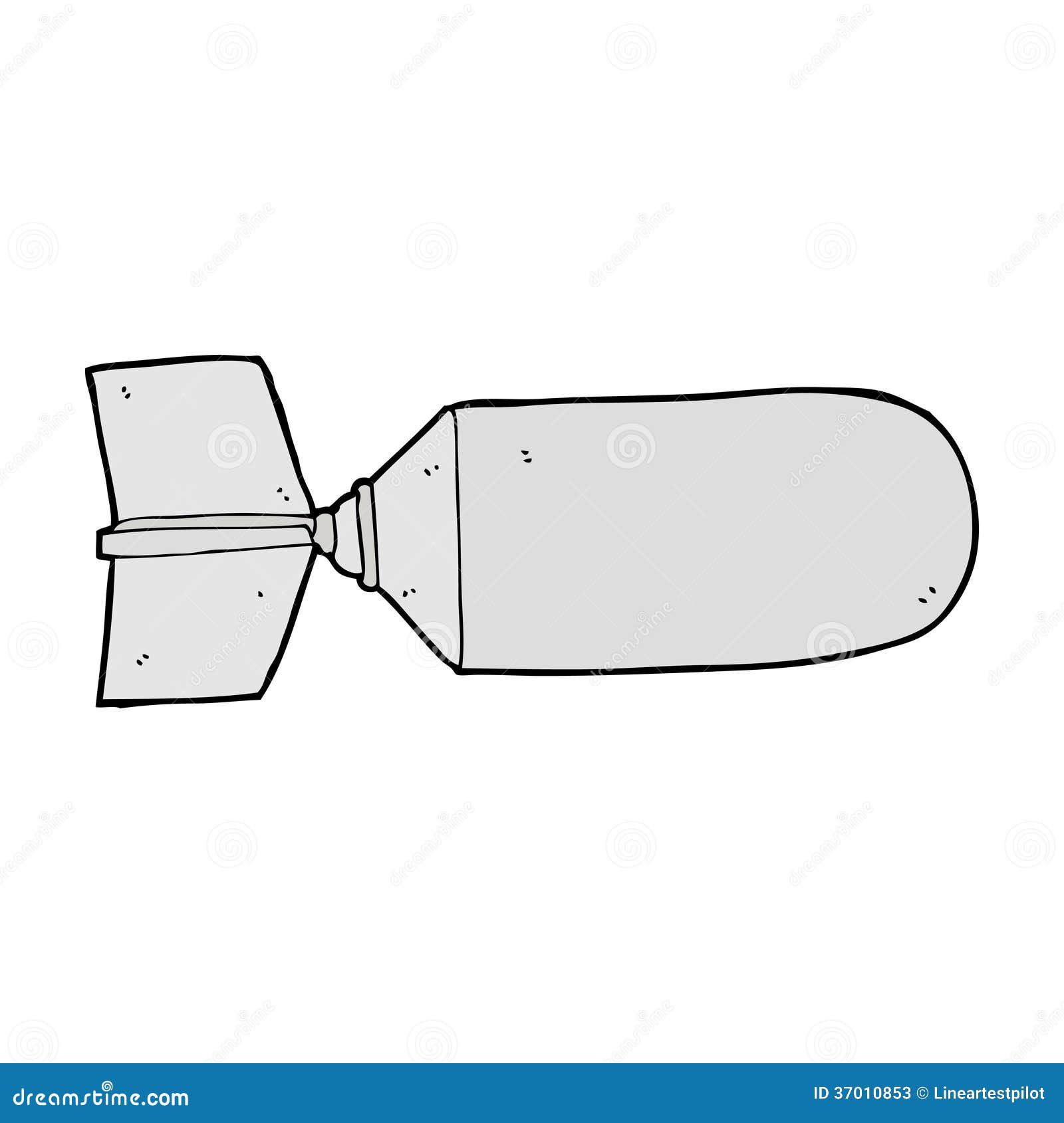 Cartoon bomb stock illustration. Illustration of bomb 37010853