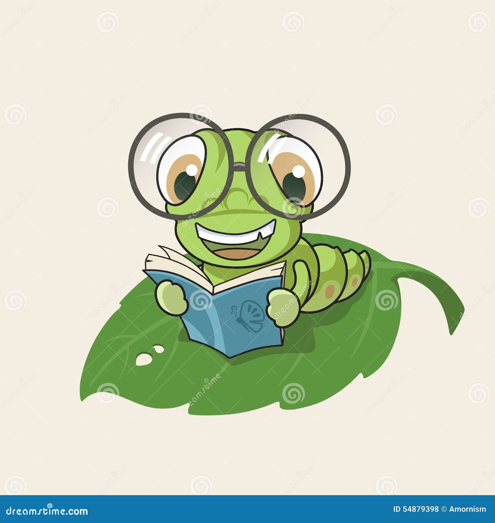 free animated bookworm clipart - photo #38