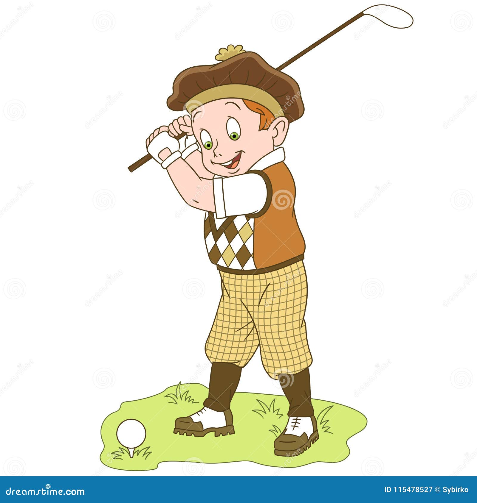 Cartoon Children Golf Stock Illustrations – 915 Cartoon Children Golf Stock  Illustrations, Vectors & Clipart - Dreamstime