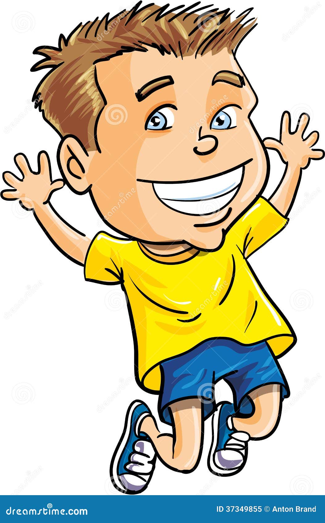 Cartoon Boy Jumping for Joy Stock Illustration - Illustration of schoolboy, friendly: 37349855 Cartoon Boy Jumping for Joy Stock Illustration - Illustration of schoolboy, friendly: 37349855