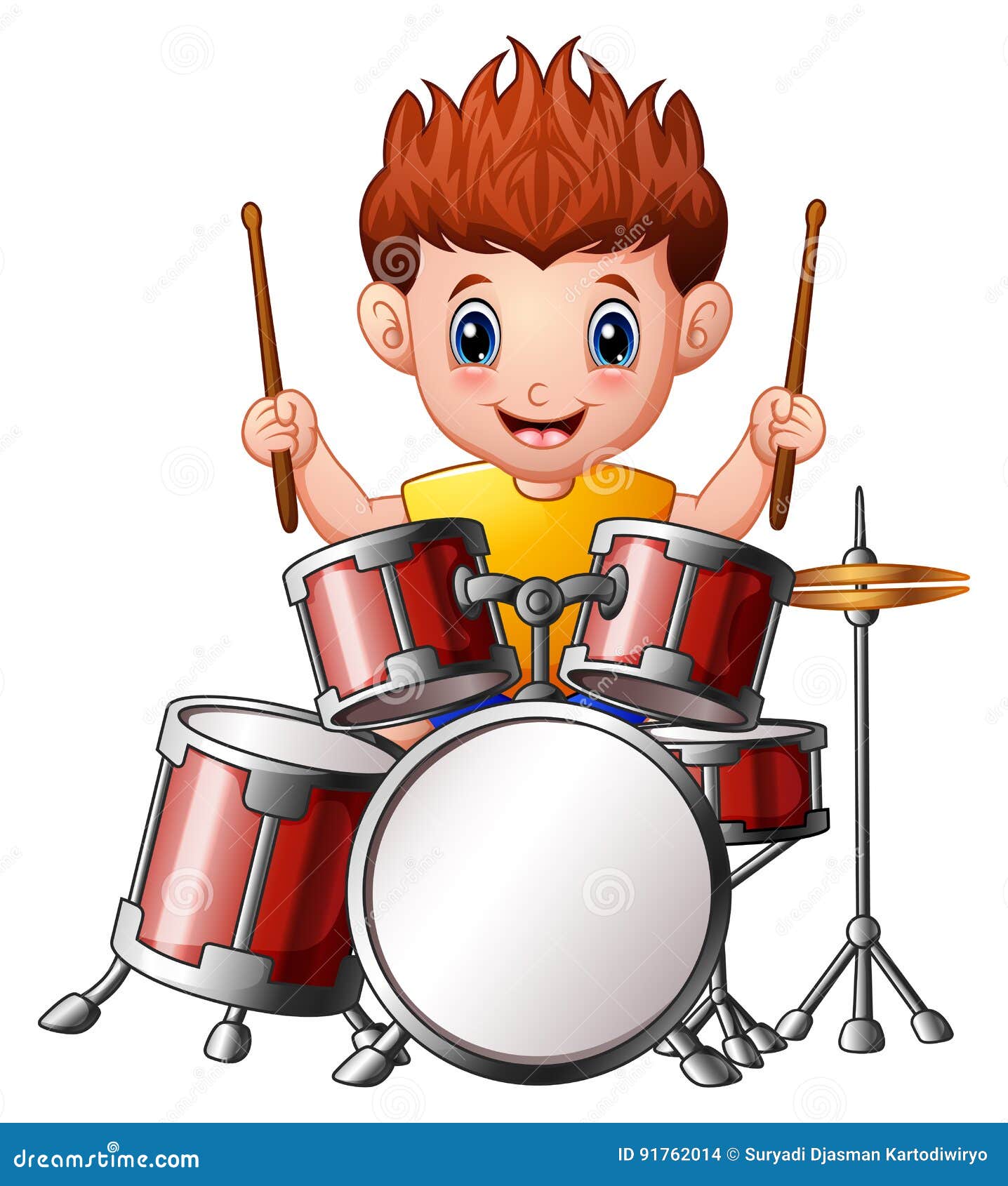 Boy Playing Drums Stock Illustrations – 439 Boy Playing Drums Stock  Illustrations, Vectors & Clipart - Dreamstime