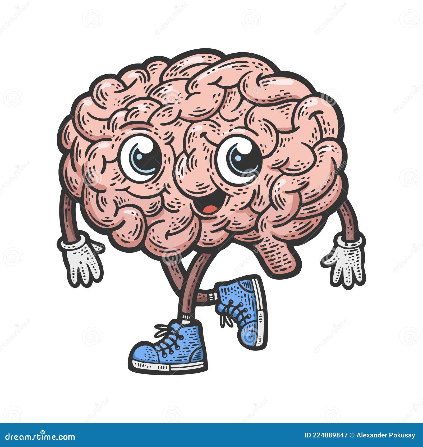 Cartoon Brain Walk Sketch Vector Illustration Stock Vector - Illustration of retro, tattoo: 224889847 Cartoon Brain Walk Sketch Vector Illustration Stock Vector - Illustration of retro, tattoo: 224889847