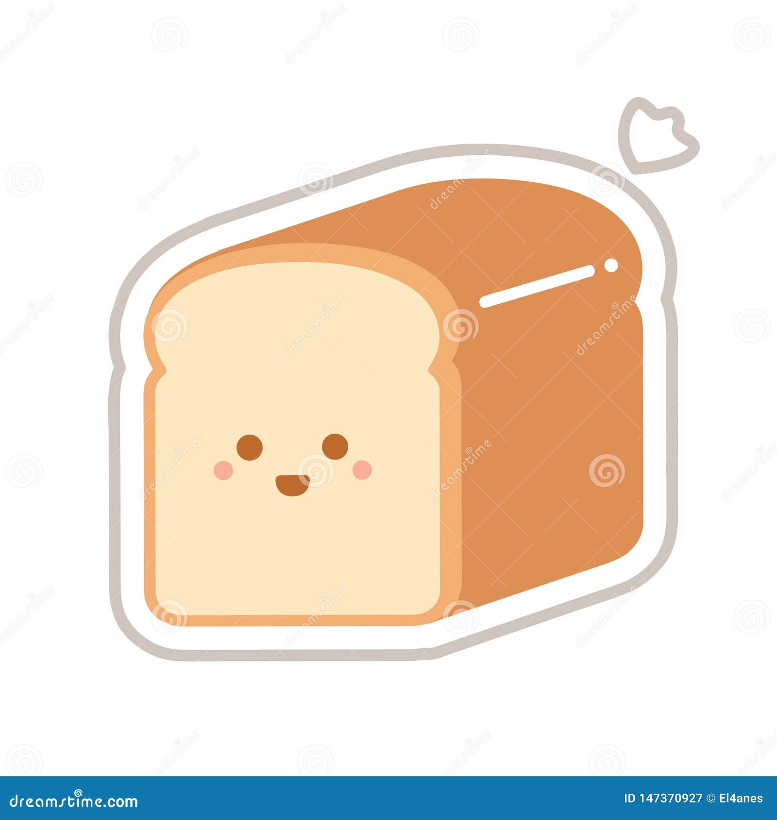 bread cartoon