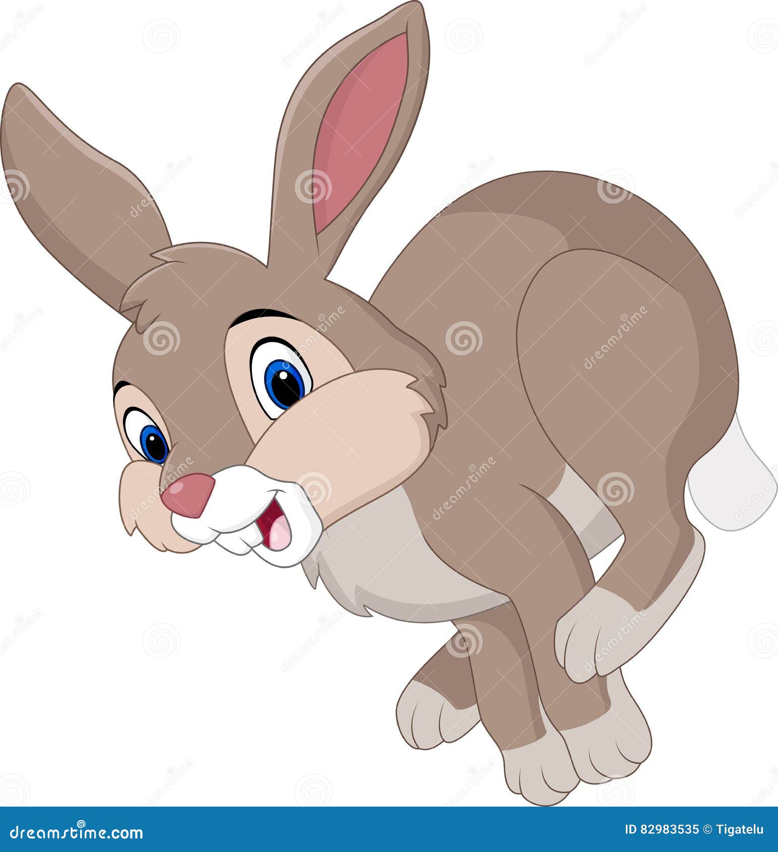 Cartoon Brown Rabbit Running Stock Vector - Illustration of hairy, ears: 82983535 Cartoon Brown Rabbit Running Stock Vector - Illustration of hairy, ears: 82983535