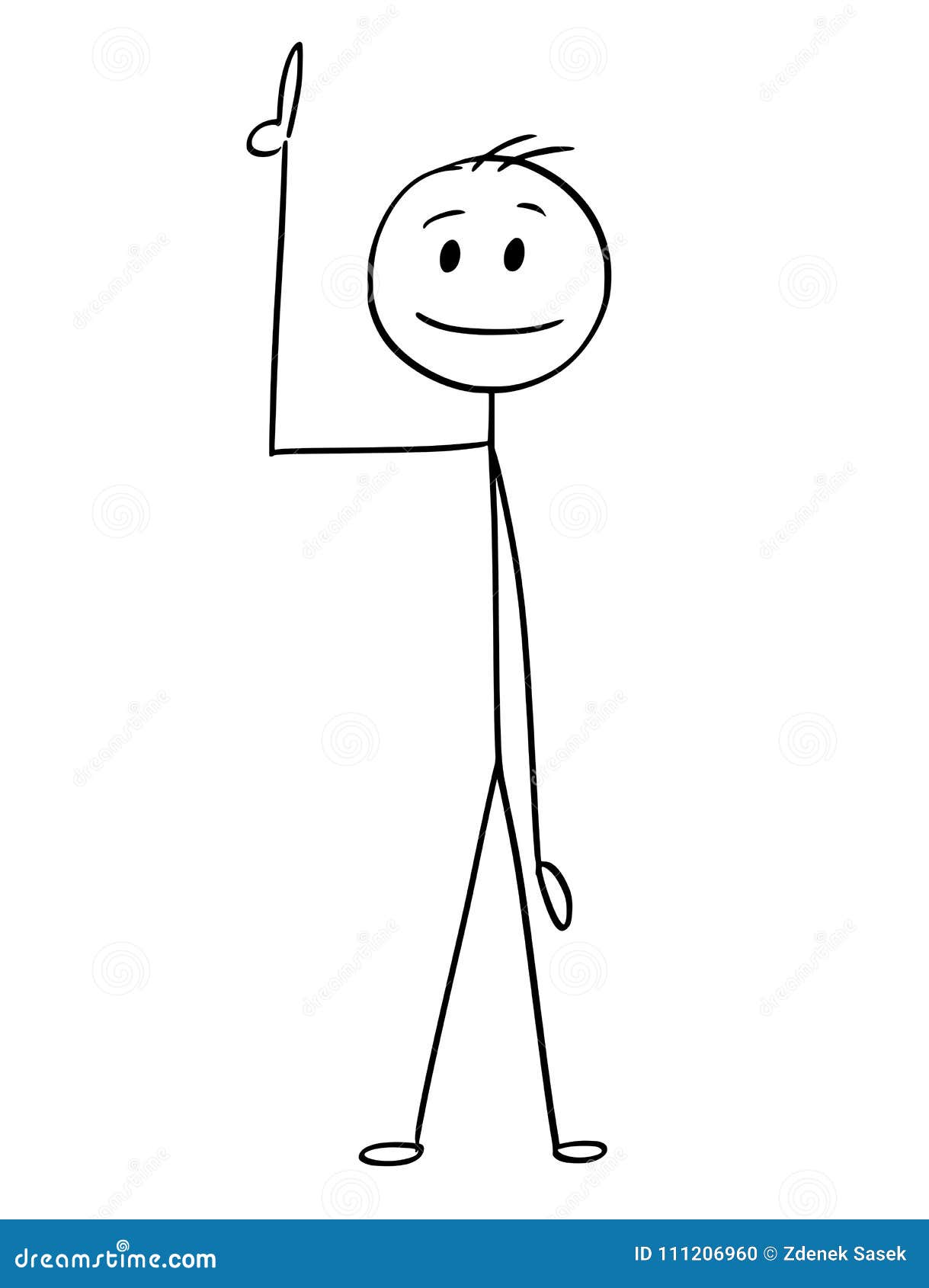 Stickman Stick Figure Pointing Showing Directions Stock Vector -  Illustration of stick, gesturing: 38950978