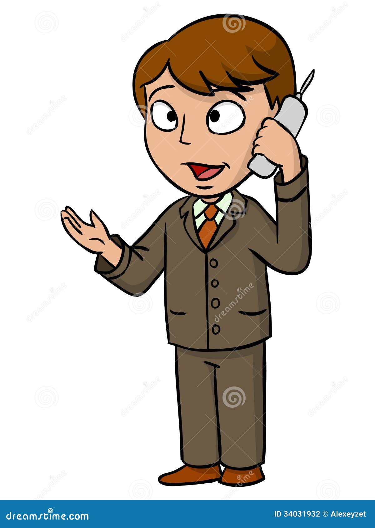 clipart man talking on phone - photo #31