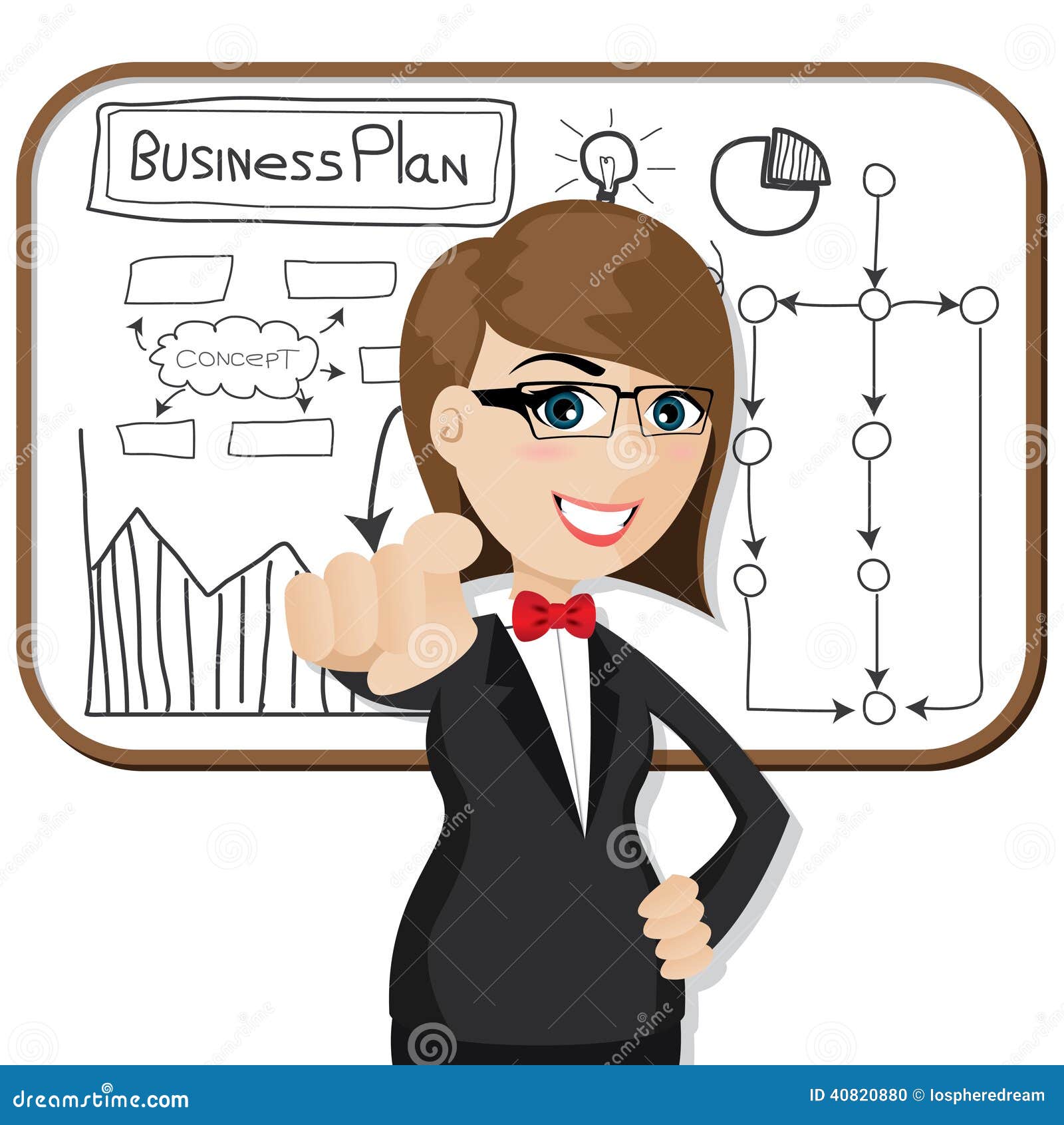 cartoon images of business plans