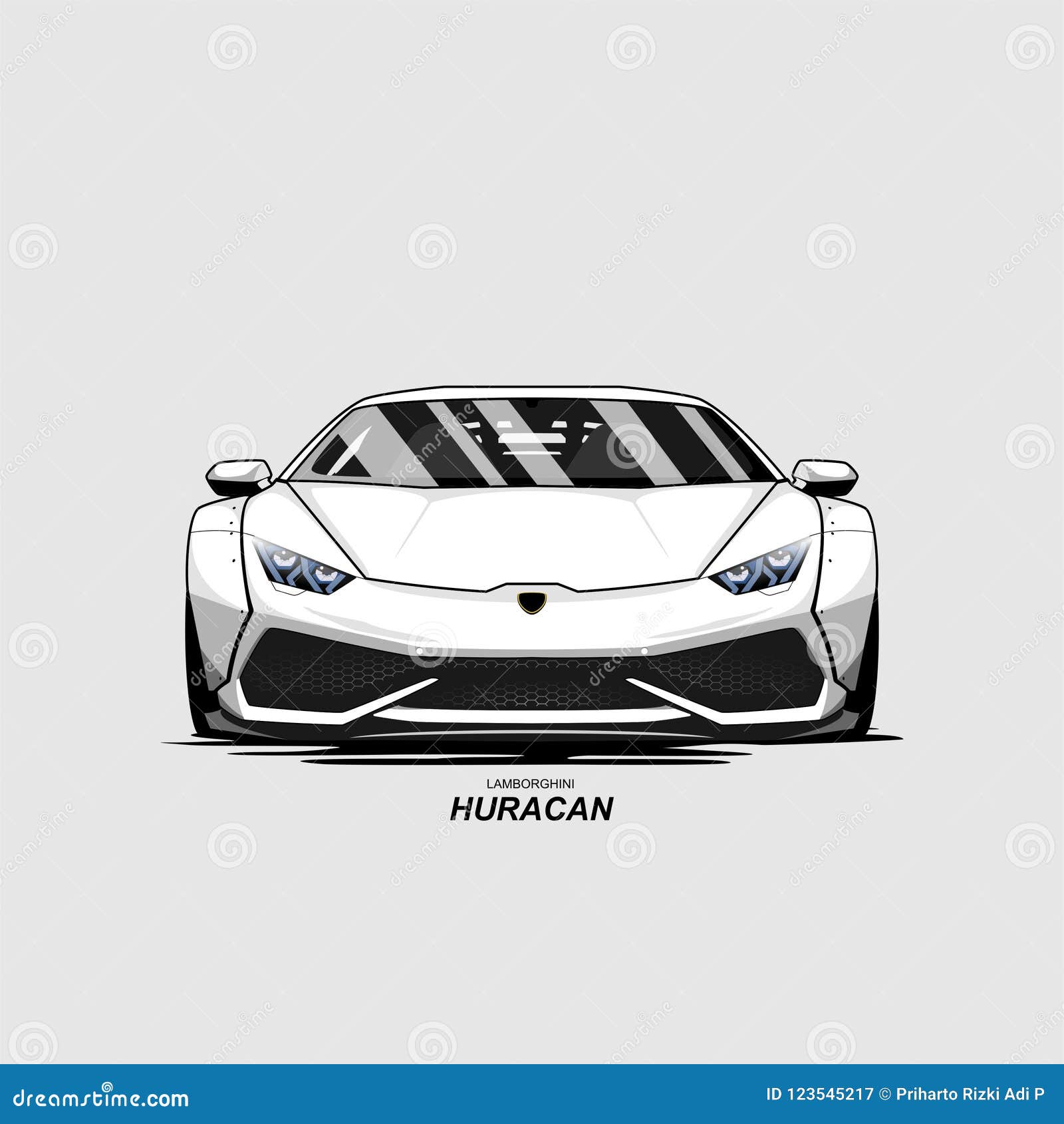 Cartoon Lamborghini Gallardo