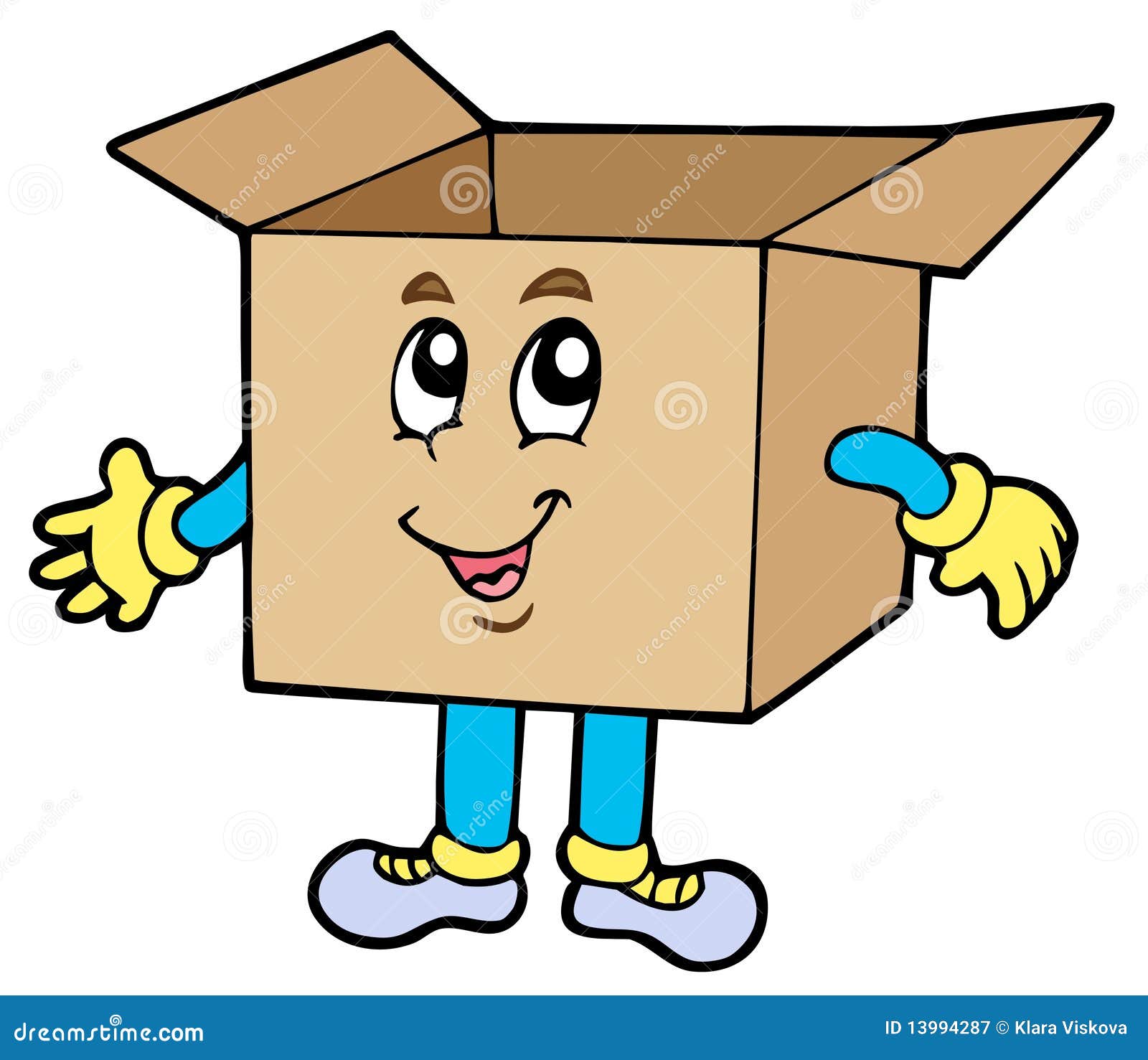 cardboard box clip art