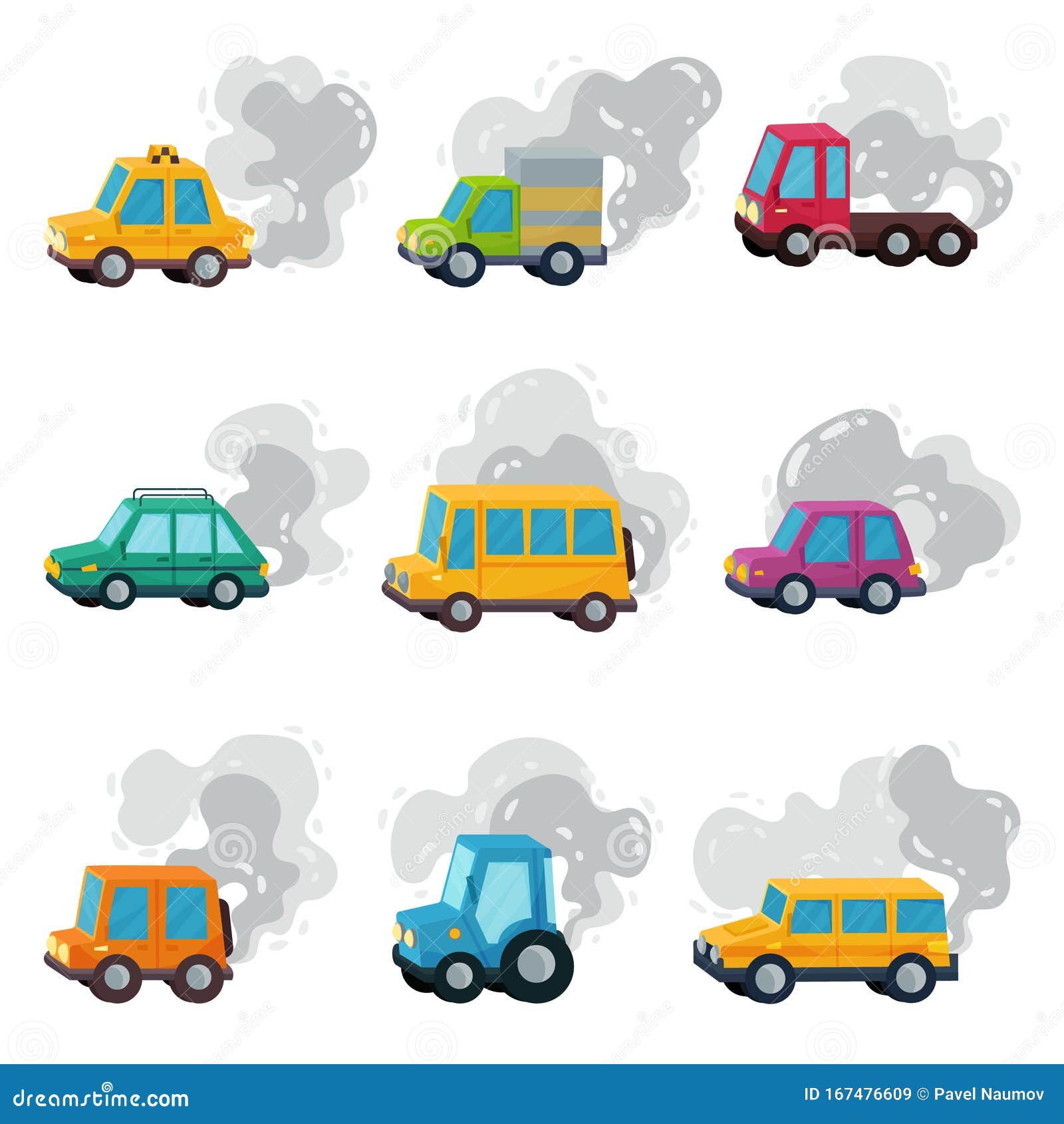 Cartoon Cars Throwing Out Smoke Vector Set Stock Vector - Illustration of exhaust, drive: 167476609 Cartoon Cars Throwing Out Smoke Vector Set Stock Vector - Illustration of exhaust, drive: 167476609