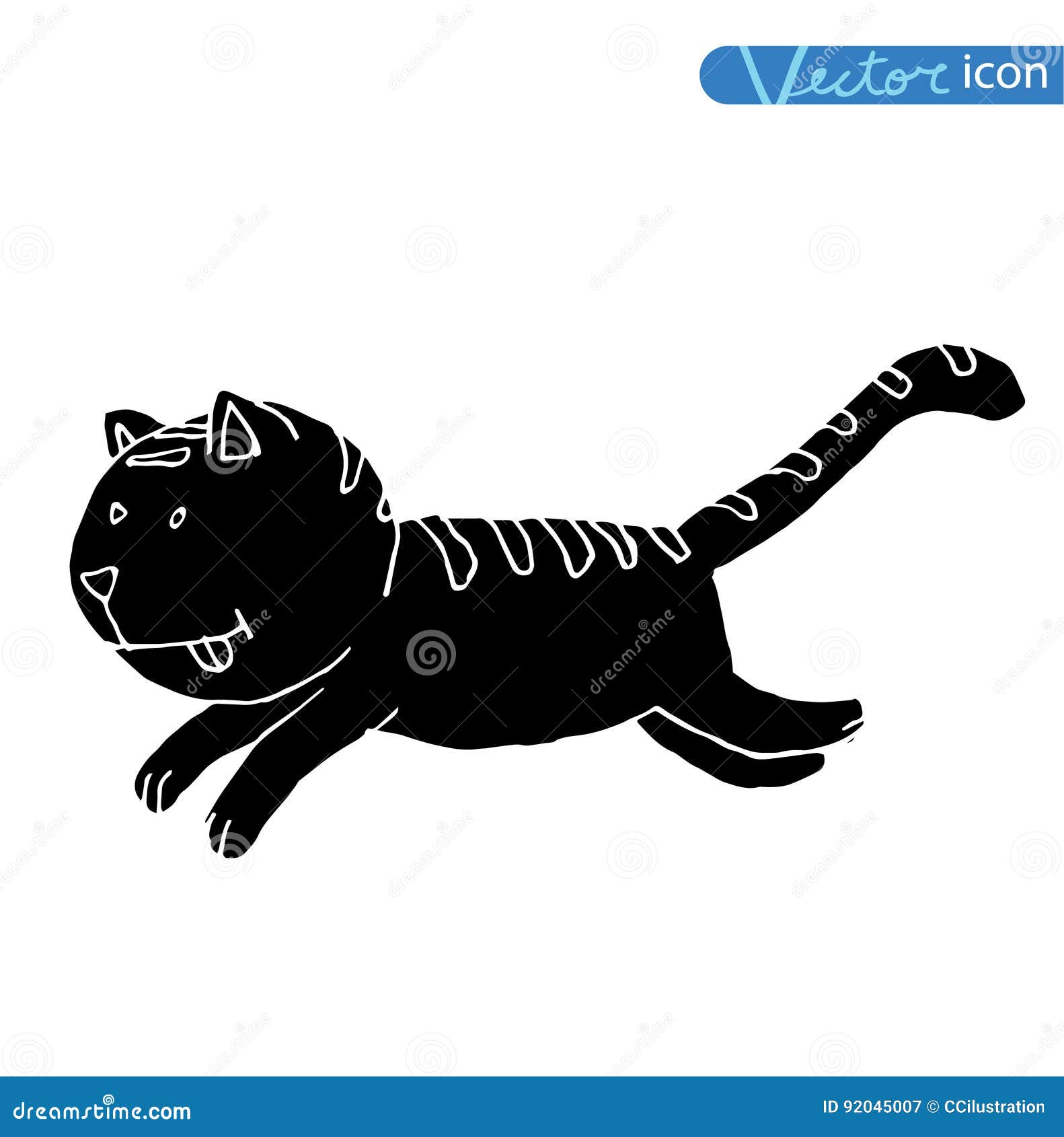 puma zombie cat vector