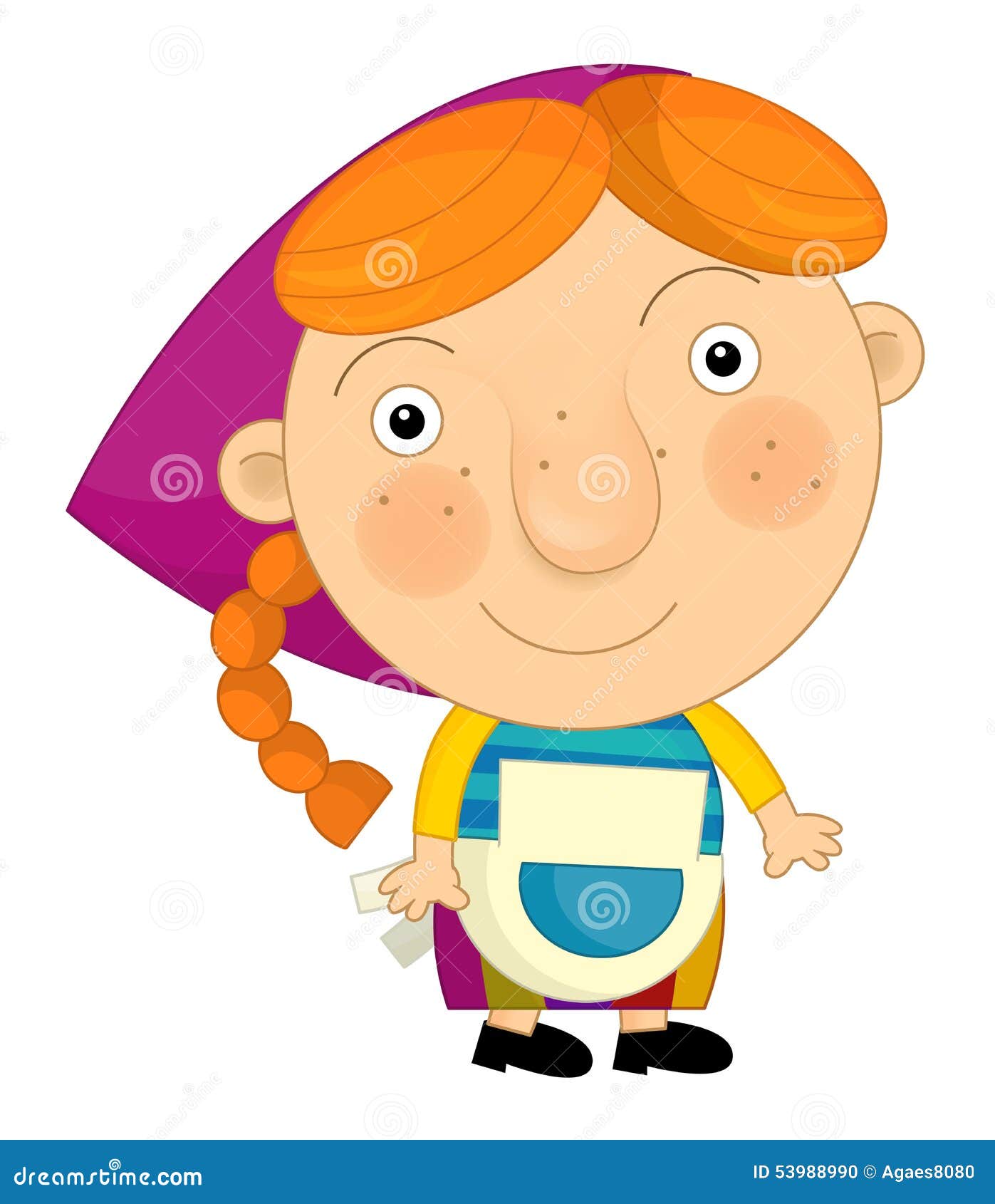 Cartoon Character - Illustration for the Children Stock Illustration ...