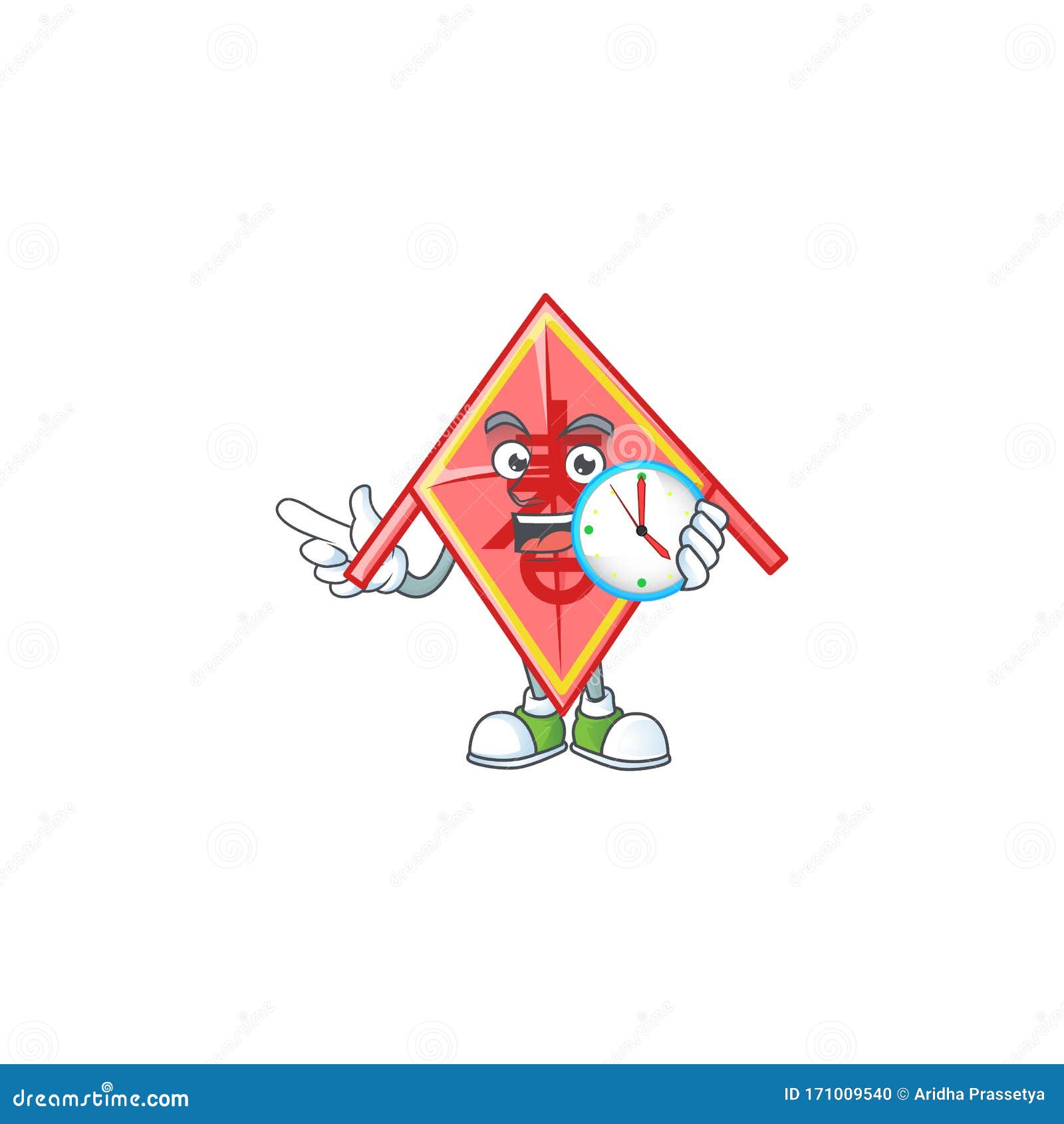 Cartoon Character Style Chinese Red Kite Having Clock Stock Vector - Illustration of playing, airborne: 171009540 Cartoon Character Style Chinese Red Kite Having Clock Stock Vector - Illustration of playing, airborne: 171009540
