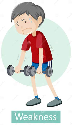 Weakness Stock Photography CartoonDealer 25118846