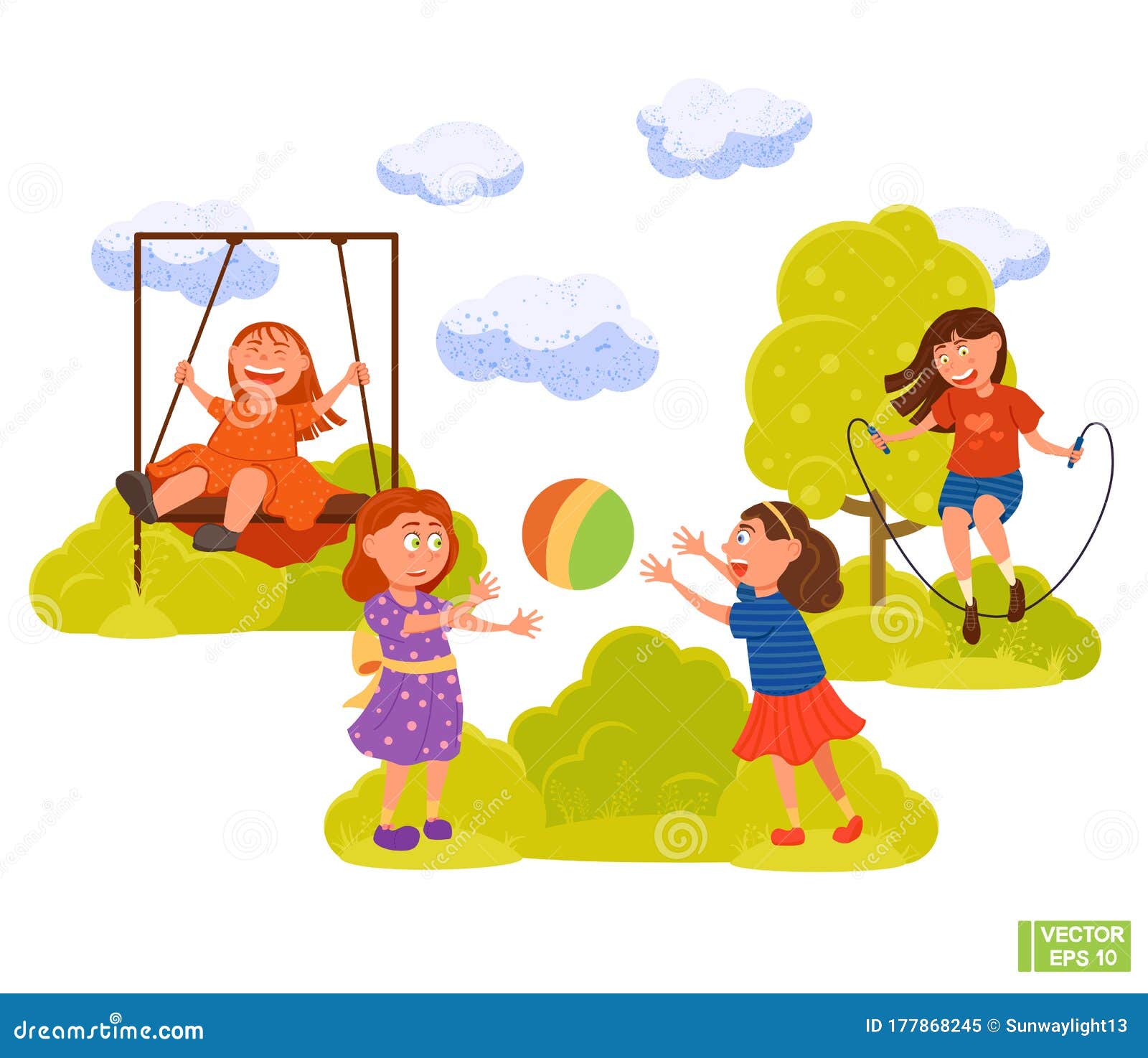 Cartoon Characters Children Having Fun on the Playground Stock Illustration - Illustration of friendship, drawing: 177868245 Cartoon Characters Children Having Fun on the Playground Stock Illustration - Illustration of friendship, drawing: 177868245