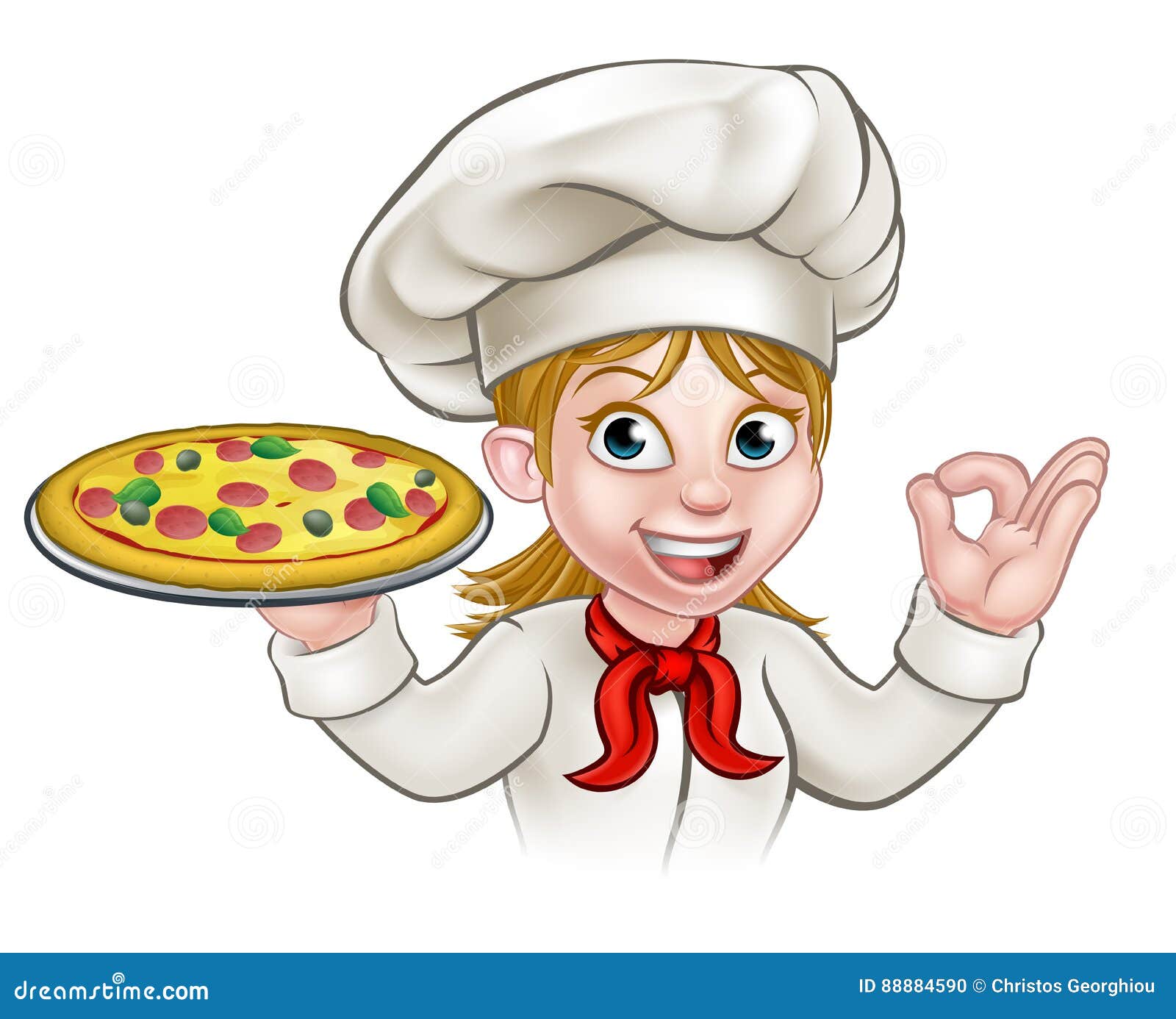 Cartoon Pizza Slice Vector Illustration Graphic | CartoonDealer.com ...