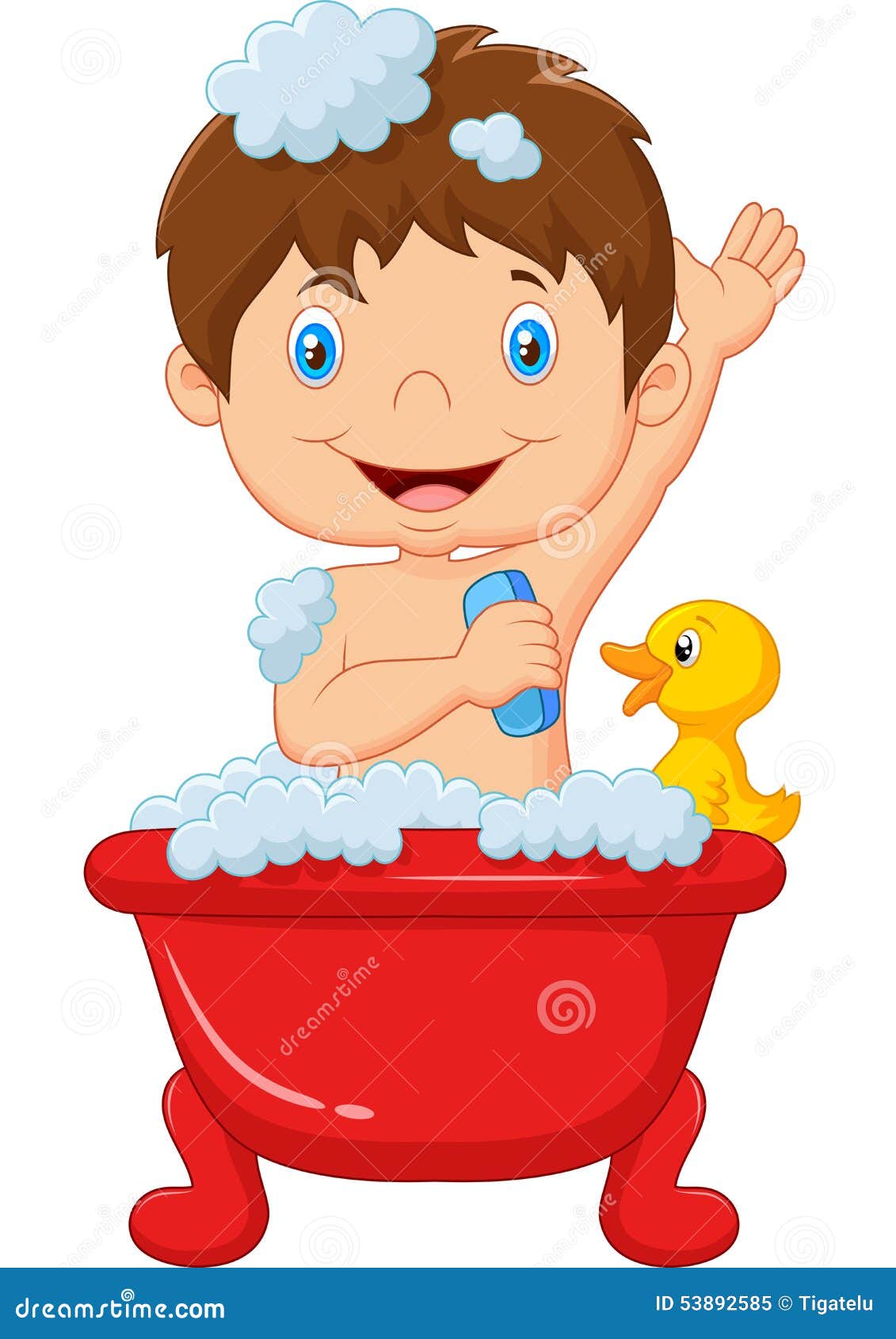 take a bath clipart