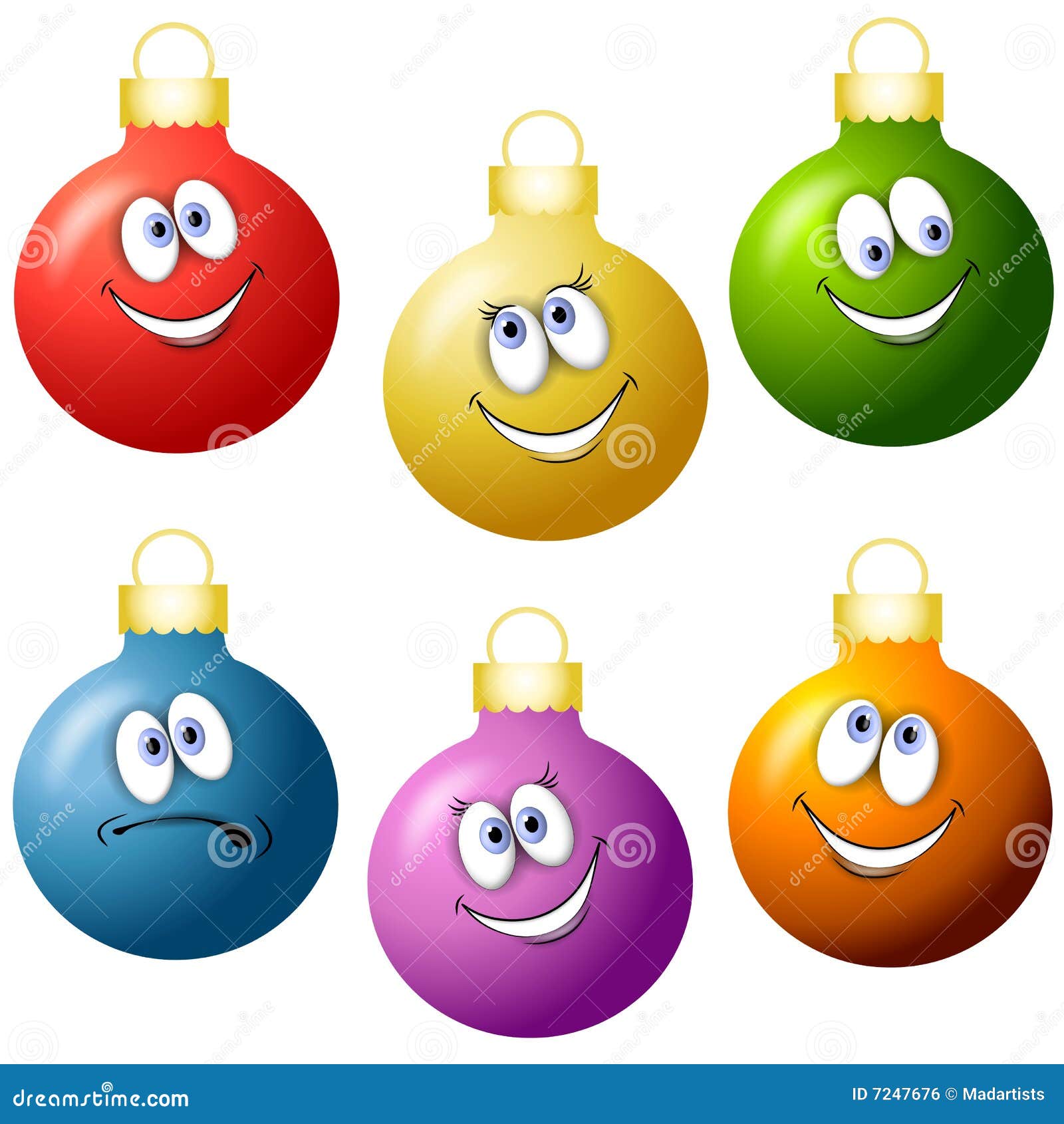 animated christmas decorations clipart