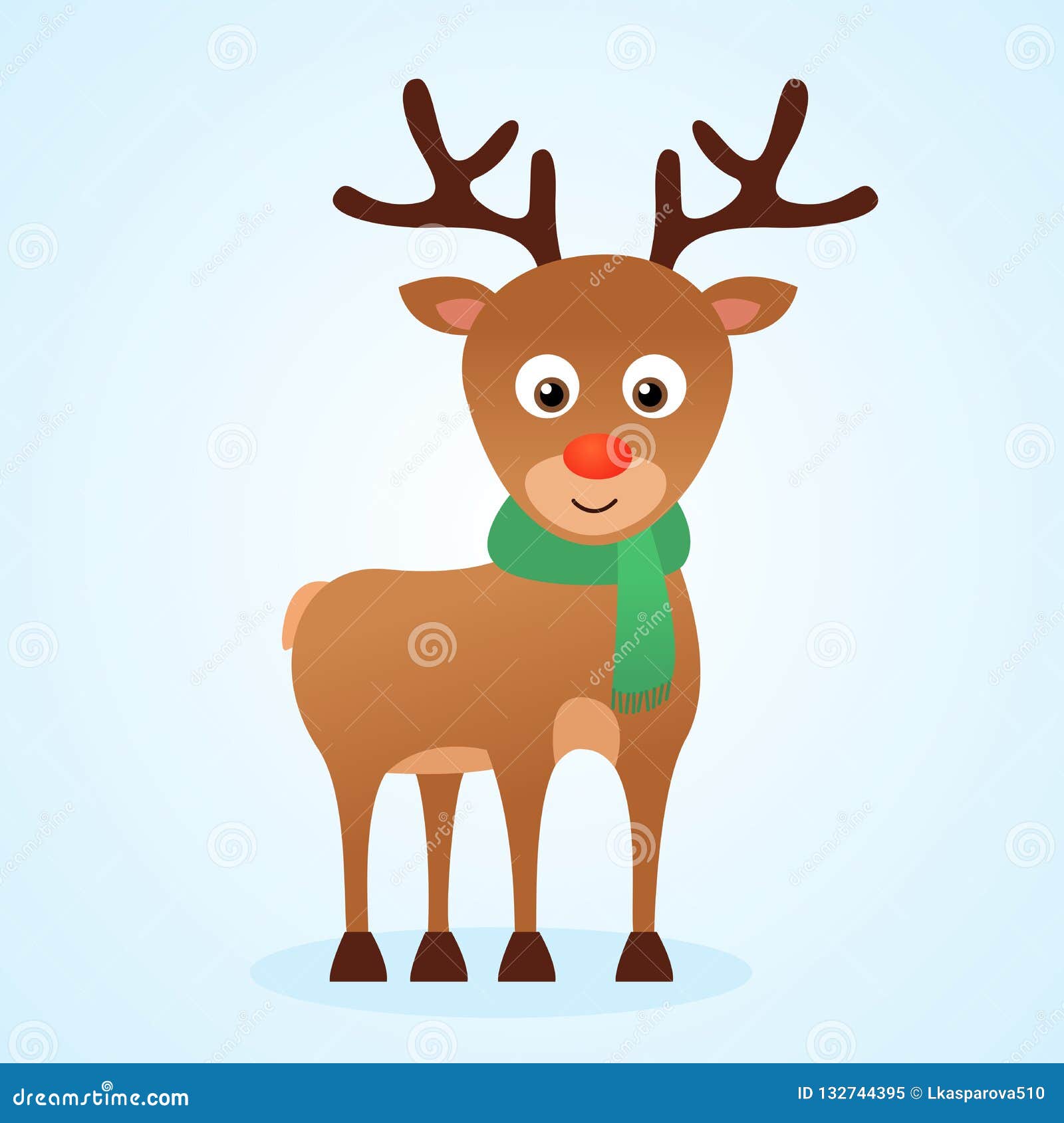 Cartoon Christmas Reindeer Rudolph, Vector Stock Vector - Illustration of december, rudolph: 132744395 Cartoon Christmas Reindeer Rudolph, Vector Stock Vector - Illustration of december, rudolph: 132744395