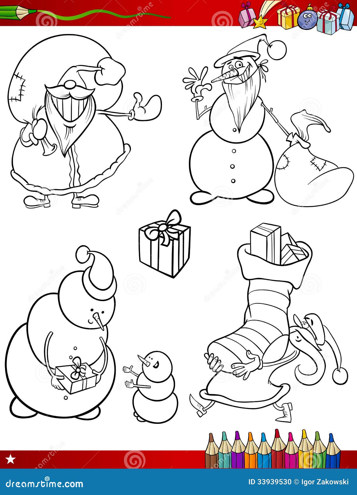 holiday themed coloring pages - photo #38