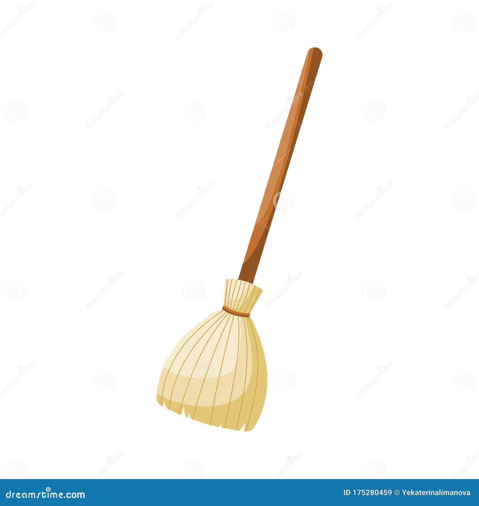 Cartoon Cleaning House Broom Stock Vector - Illustration of disinfectant,  cleaner: 175280459