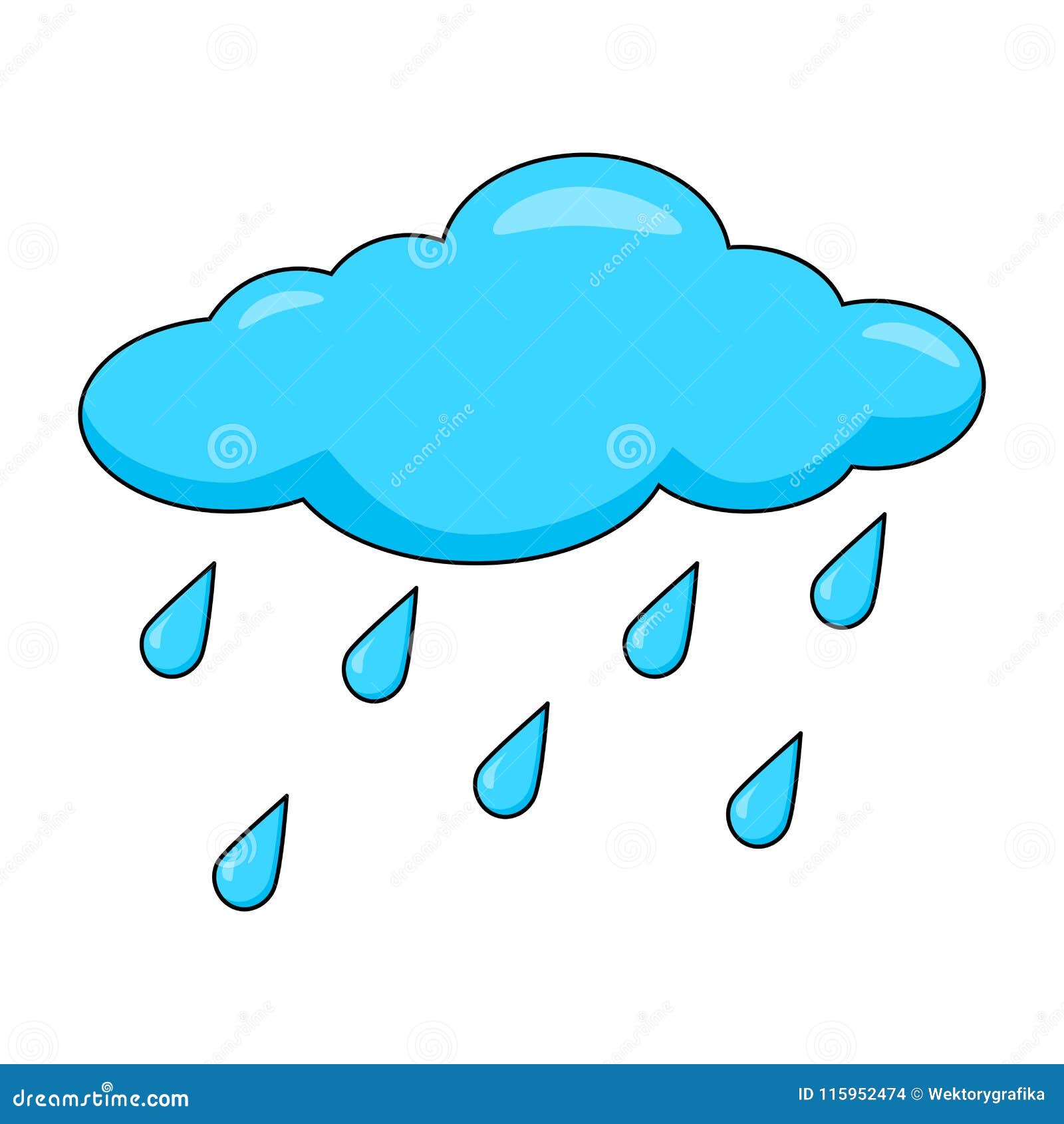 Rain Cloud Stock Photo | CartoonDealer.com #15642888