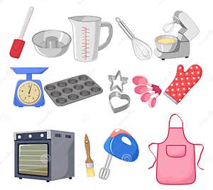 Cartoon Collection For The Baking Stock Vector Illustration Of Glove Cartoon Collection For The Baking Stock Vector Illustration Of Glove