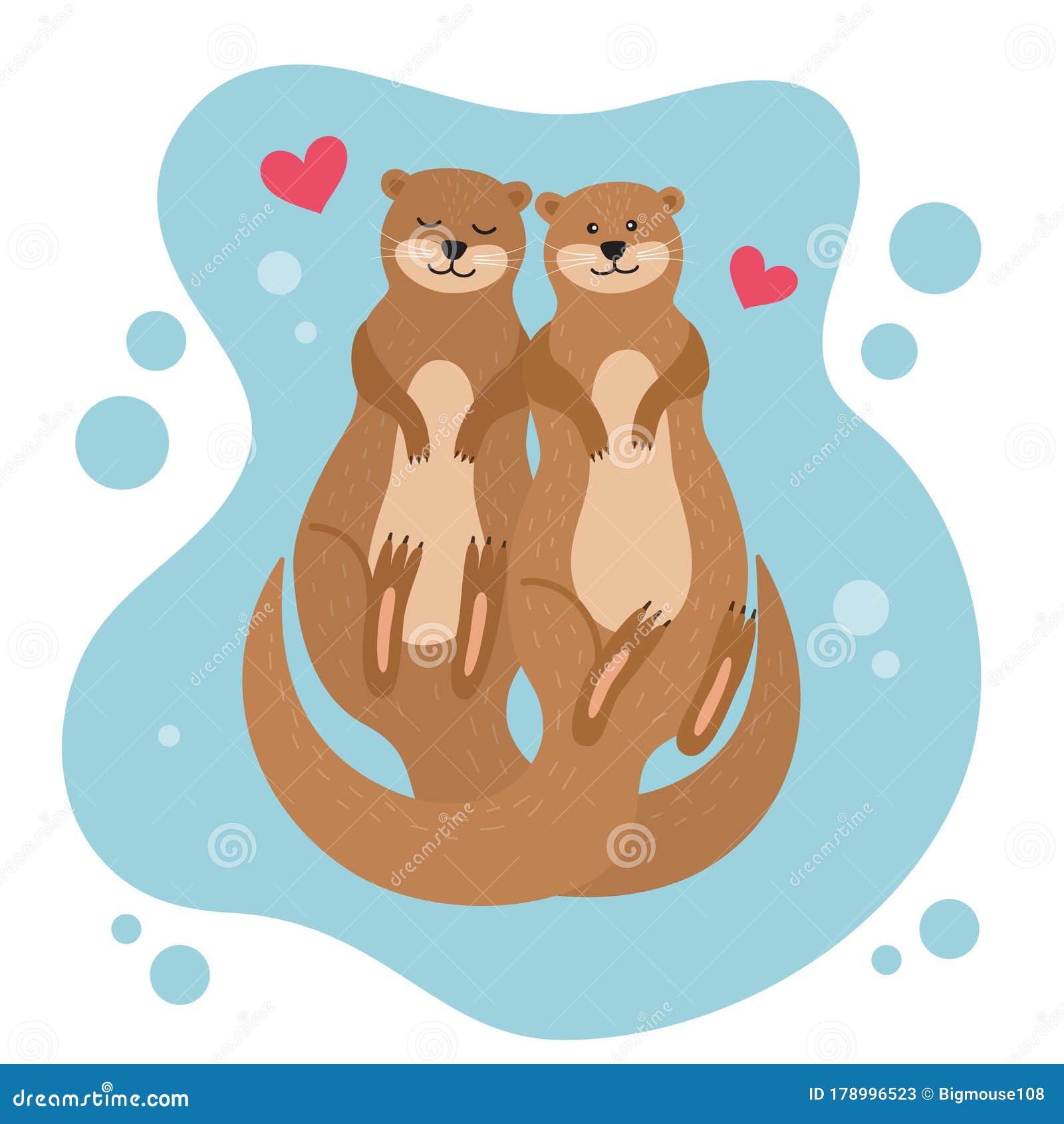 Cartoon Color Characters Otter Couple Set. Vector Stock Vector - Illustration of family, couple: 178996523 Cartoon Color Characters Otter Couple Set. Vector Stock Vector - Illustration of family, couple: 178996523
