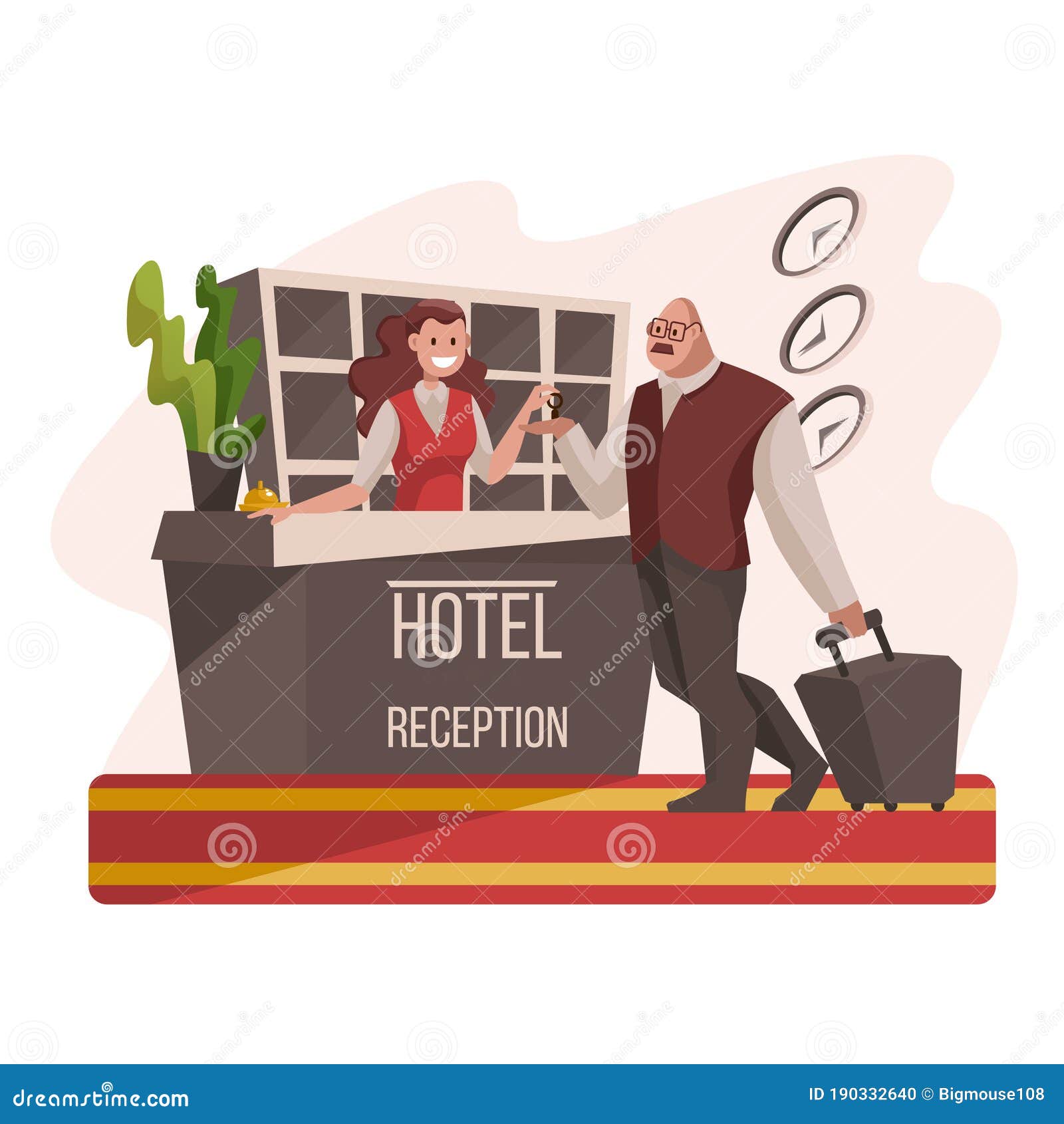 Cartoon Hotel Reception Stock Illustrations 1 255 Cartoon Hotel Reception Stock Illustrations Vectors Clipart Dreamstime