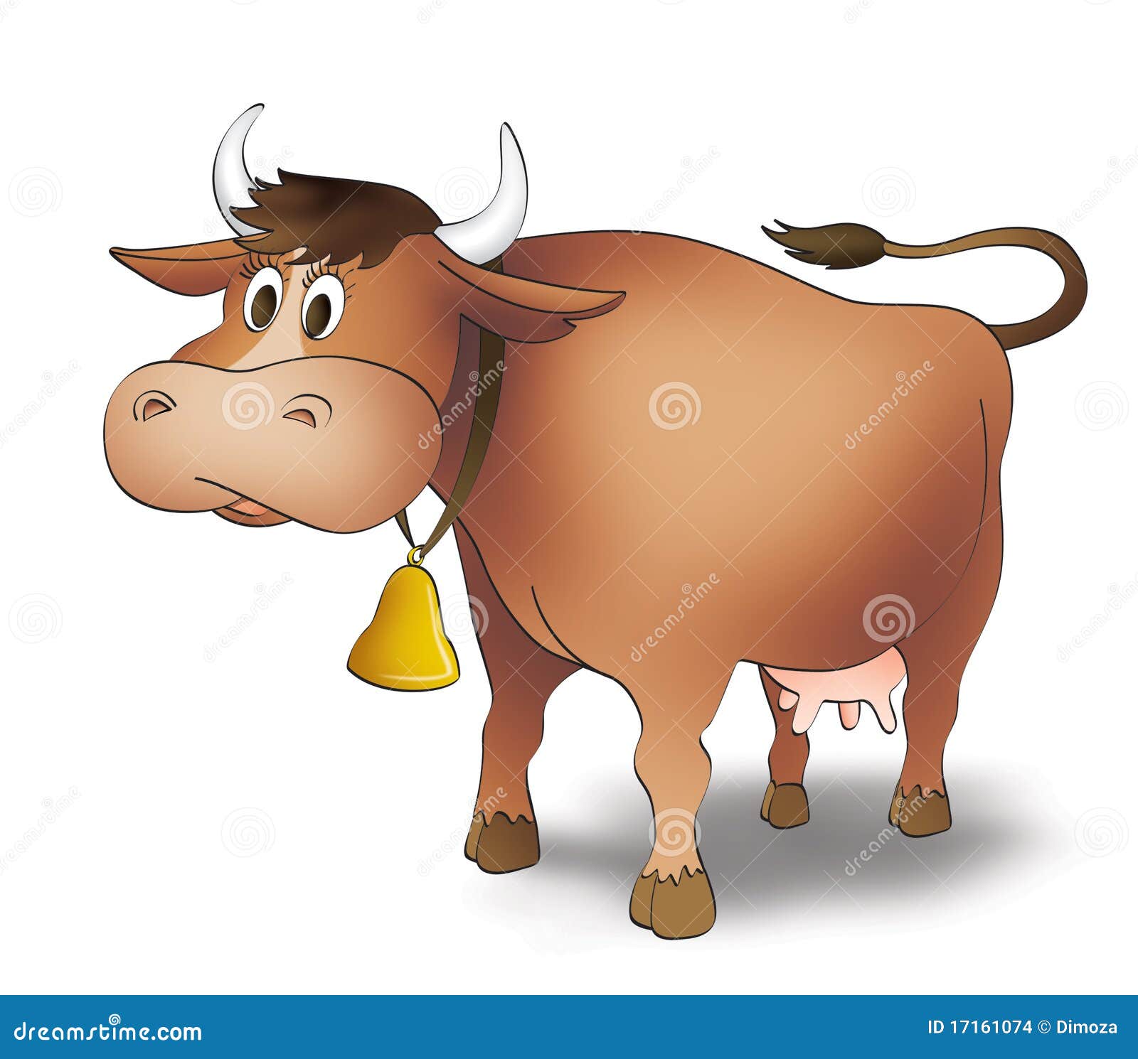 Cartoon Beef Cow Cartoon cow stock illustration. Illustration of farmer - 17161074