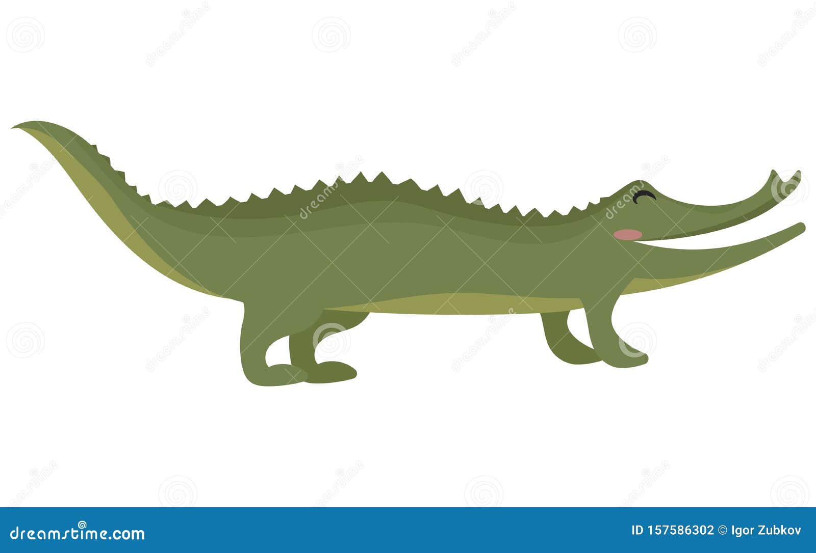 Cartoon Crocodile. Vector Illustration of a Green Alligator. Drawing Animal for Children. Zoo for Kids. Stock Vector - Illustration of business, funny: 157586302 Cartoon Crocodile. Vector Illustration of a Green Alligator. Drawing Animal for Children. Zoo for Kids. Stock Vector - Illustration of business, funny: 157586302