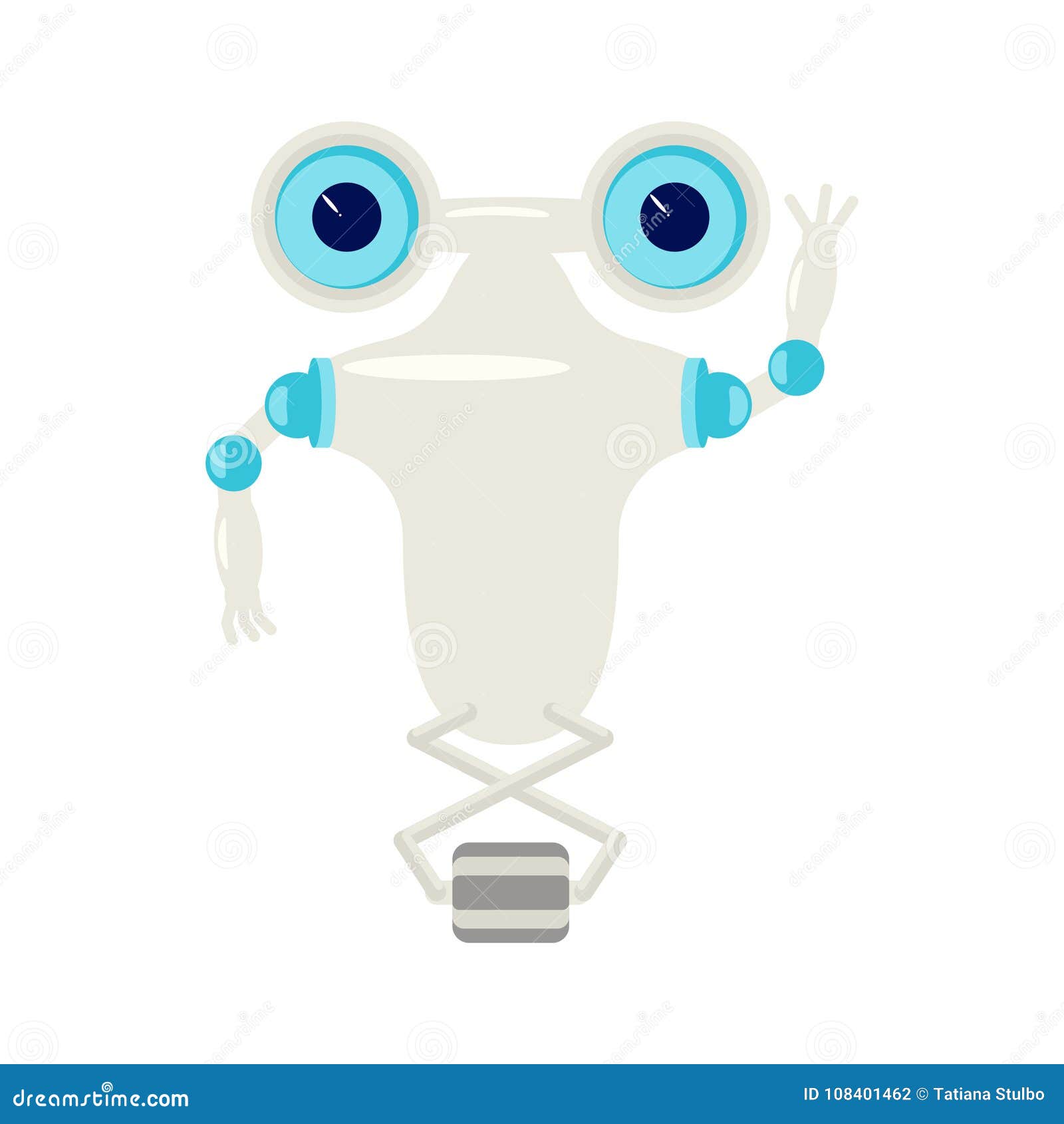 Cartoon Cute Chat Bot Stock Vector Illustration Of Message Cartoon Cute Chat Bot Stock Vector Illustration Of Message