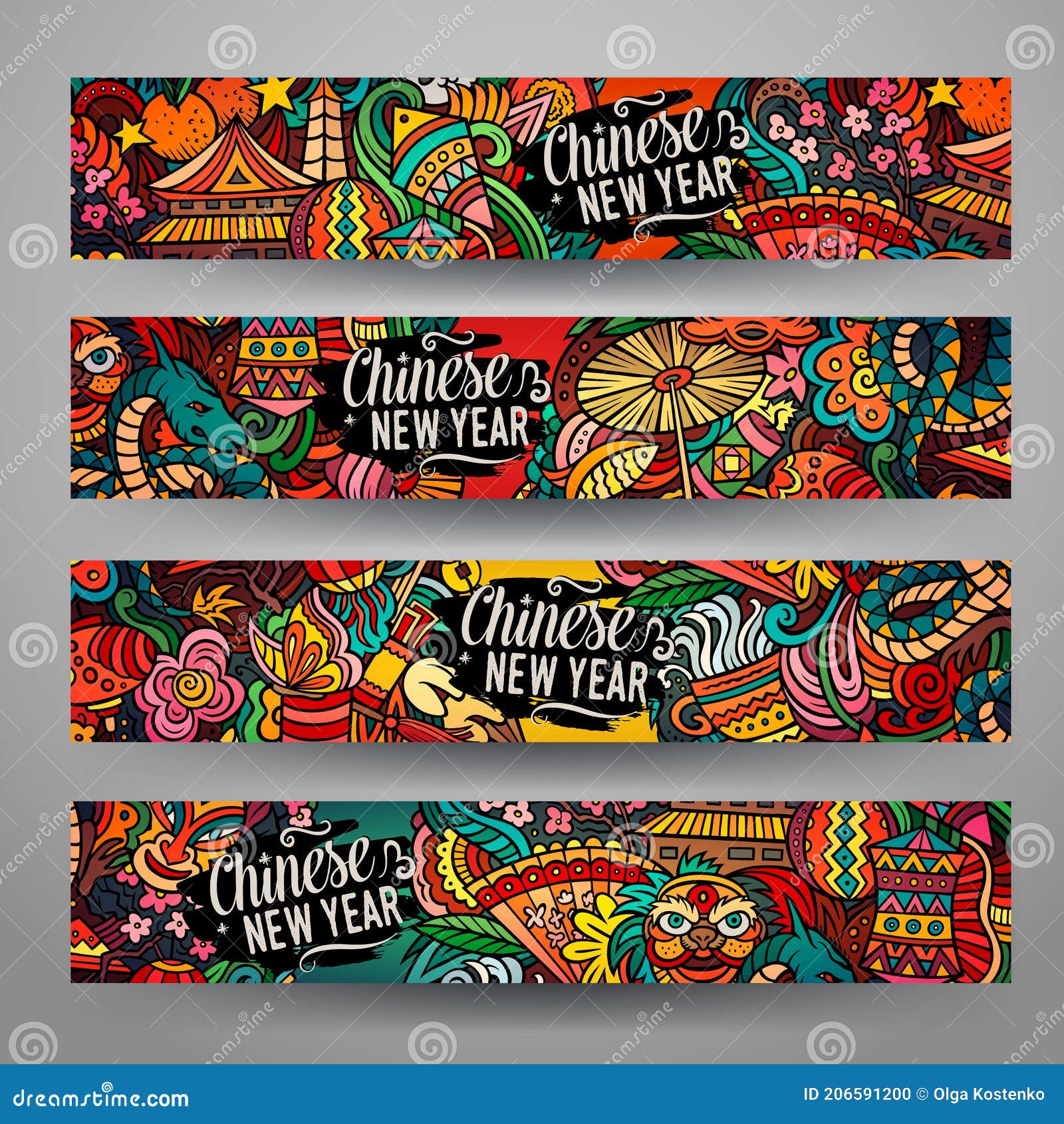chinese new year banners craft