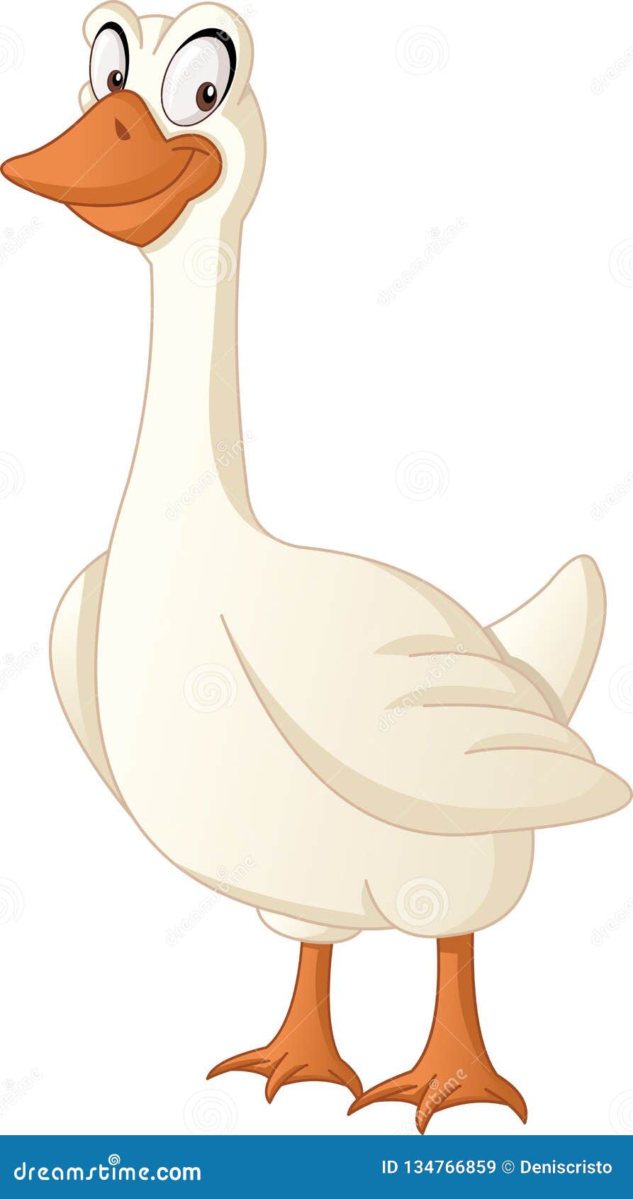 Goose Cartoon Svg