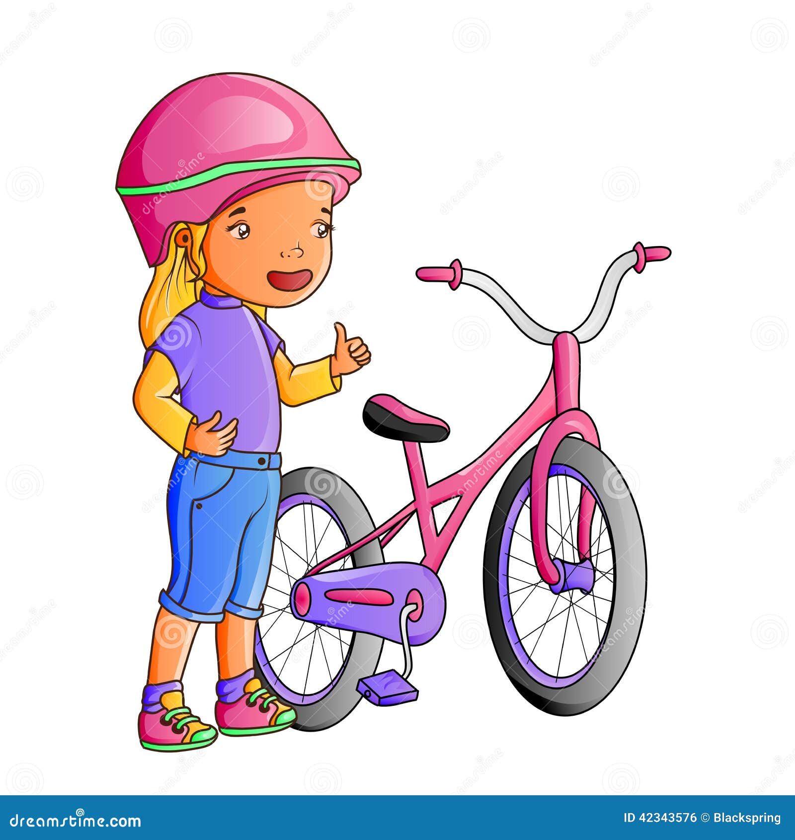 little girl cycle