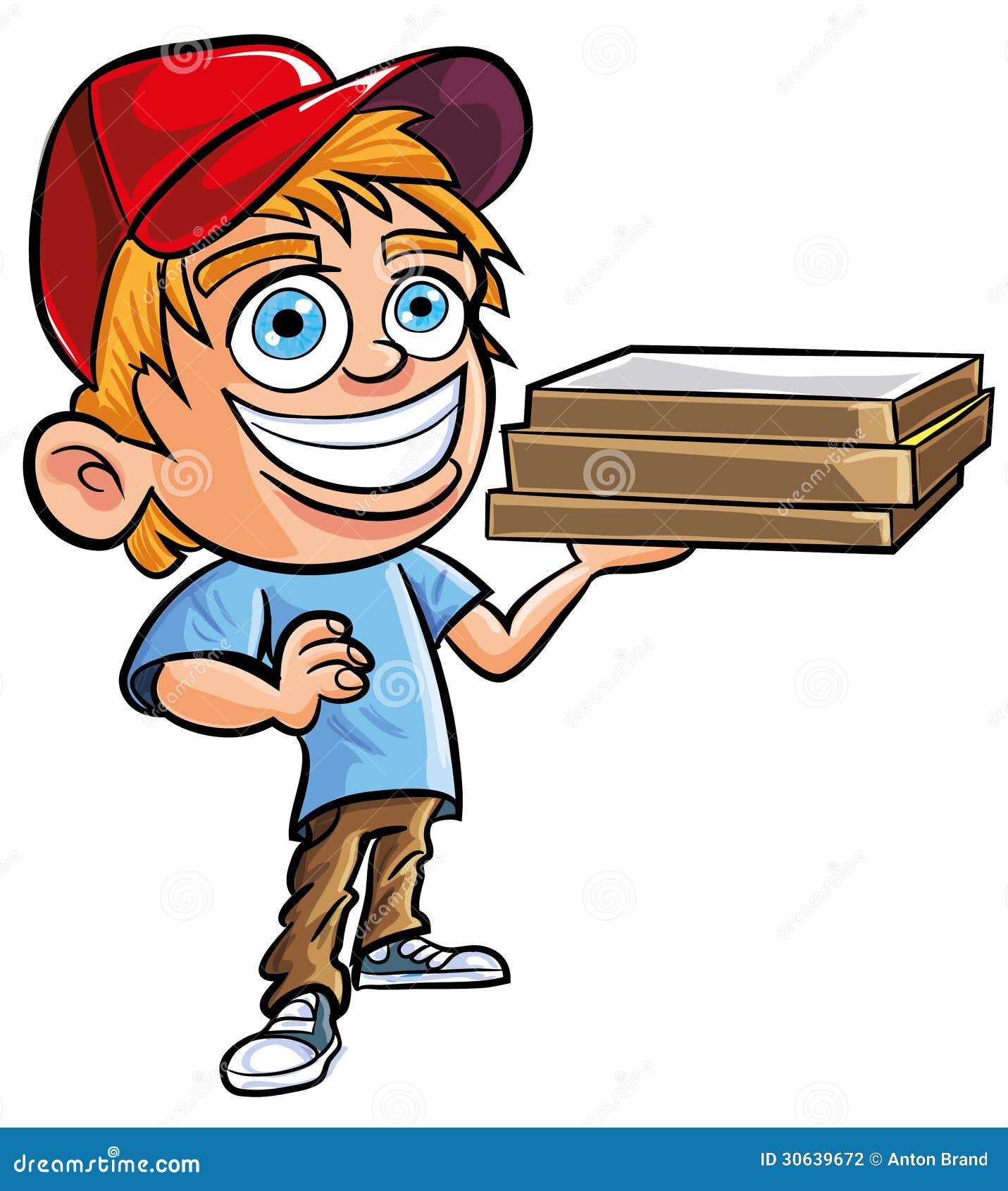 delivery boy clipart - photo #50