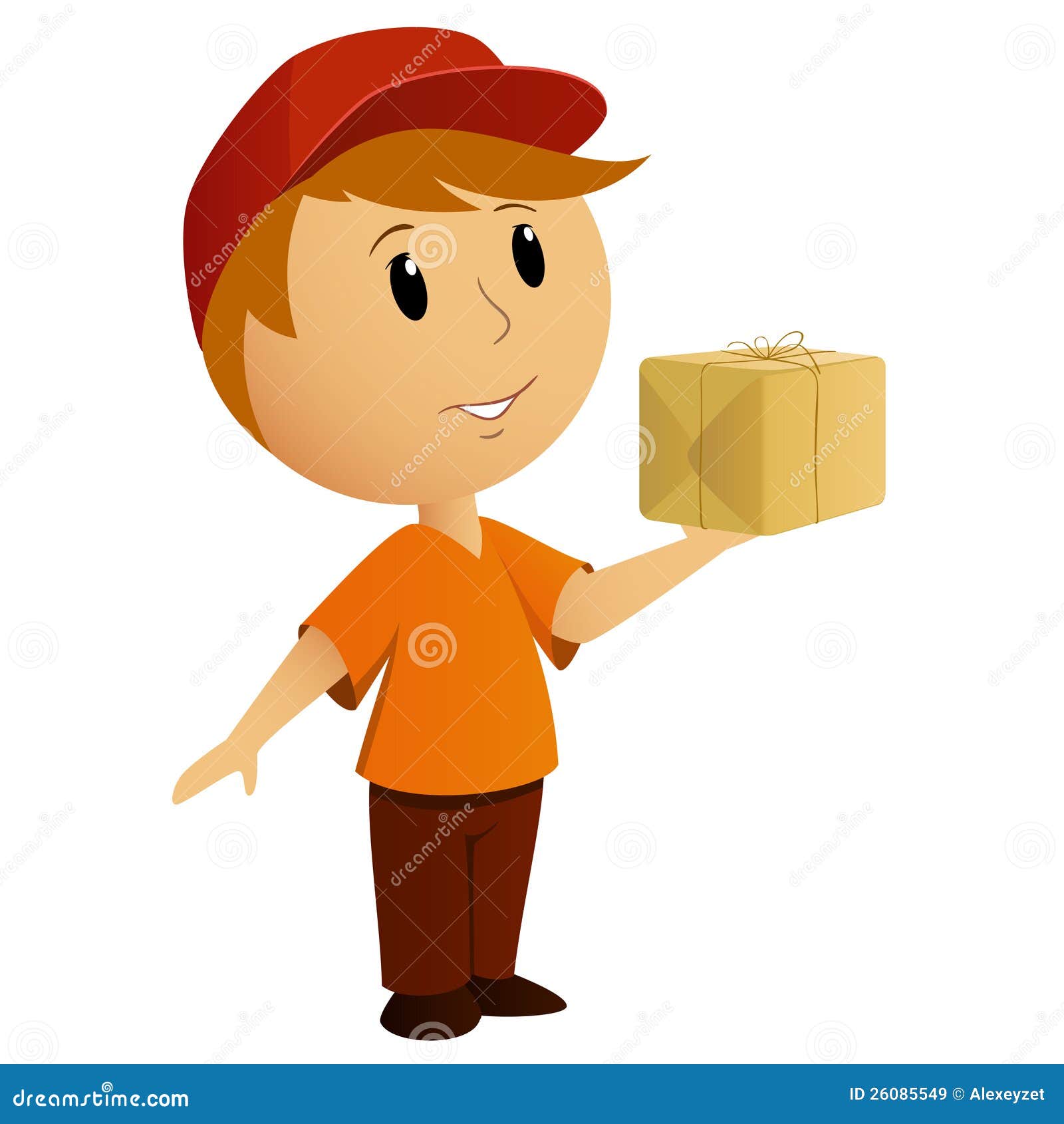 delivery boy clipart - photo #1