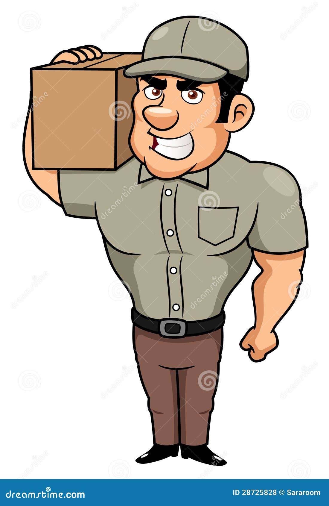 delivery man clipart - photo #44