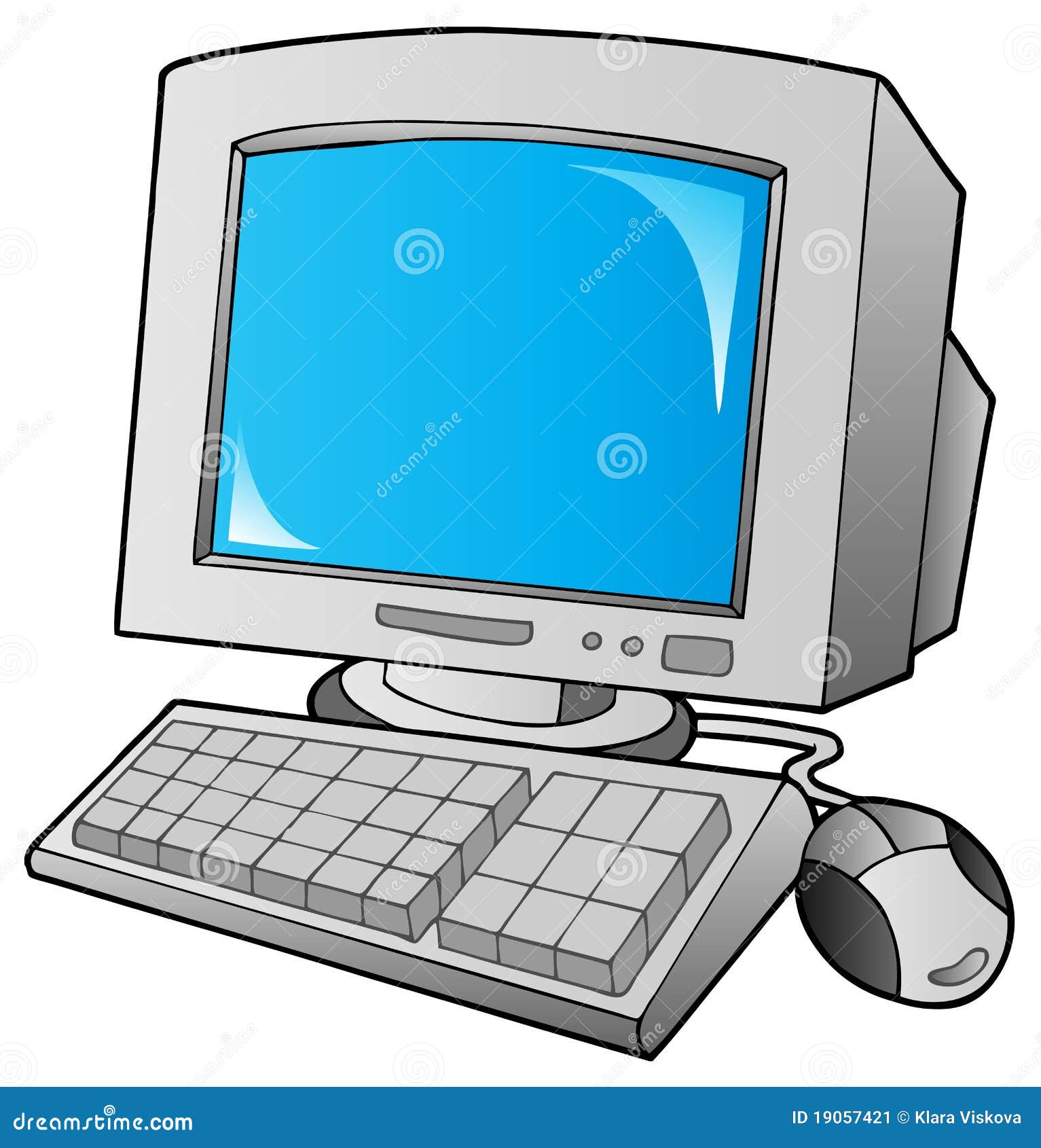 Computer Sketch Stock Vector Illustration and Royalty Free Computer Sketch  Clipart