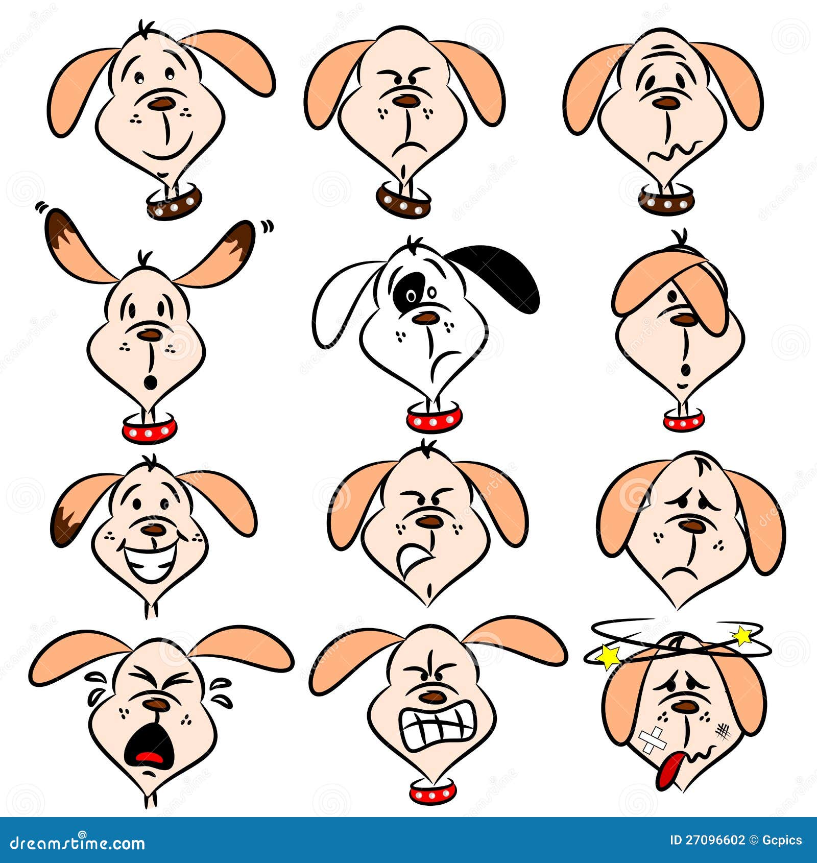 Cartoon Expressions Chart